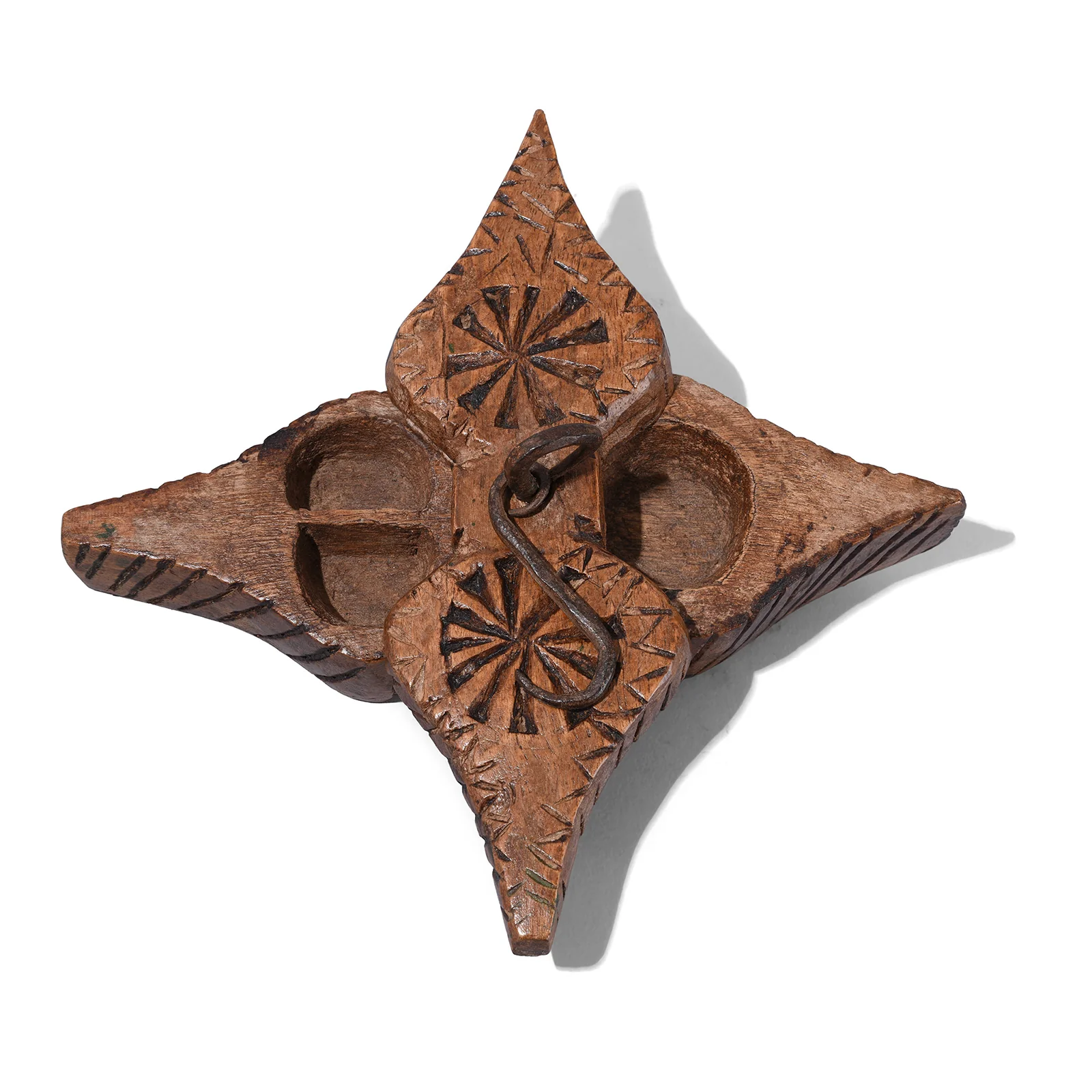 Hanging Indian Tika Box From Banswara - Ca 1900 - Image 2