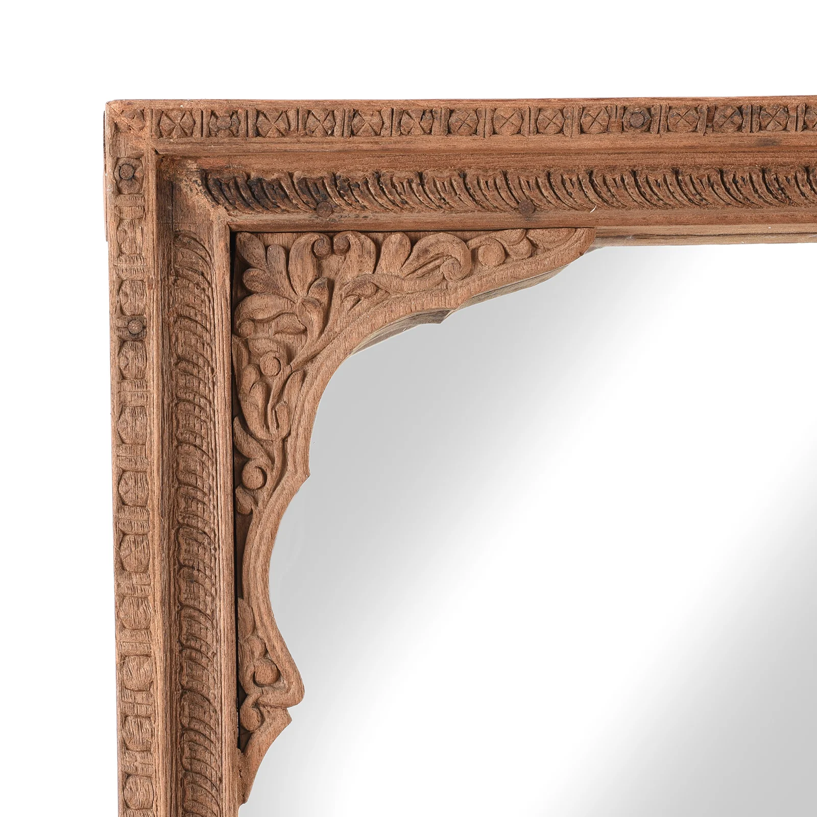 Mirror Made From An Old Shekhawati Window - 19th Century - Image 2
