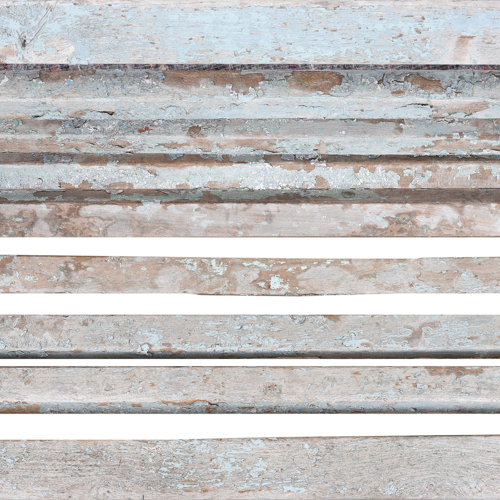 Blue Cast Iron Outdoor Bench - Ca 1940 - Image 3