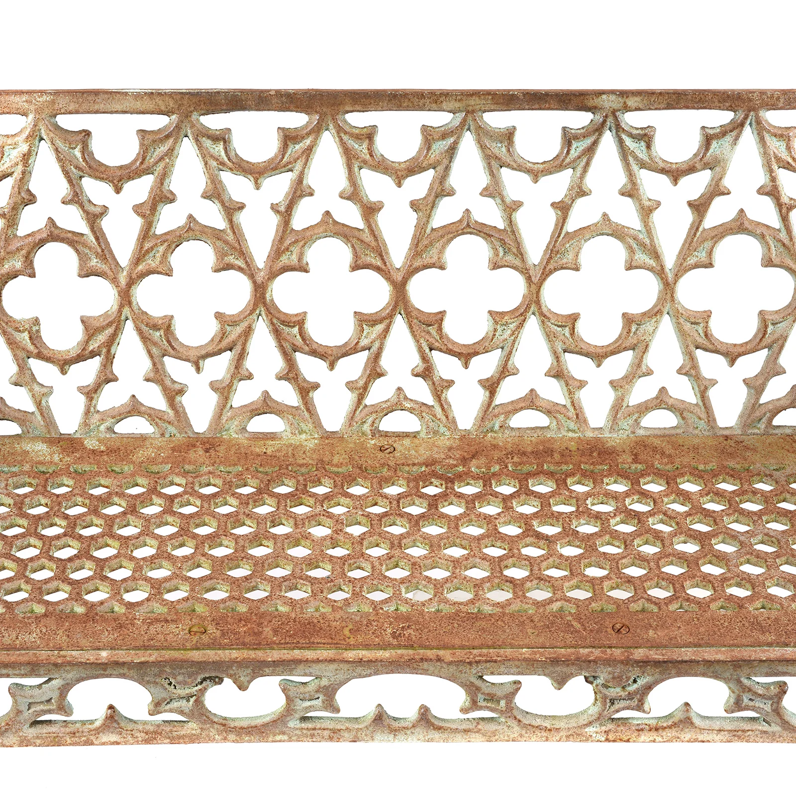 Neo Gothic Style Cast Iron Garden Bench - Image 10