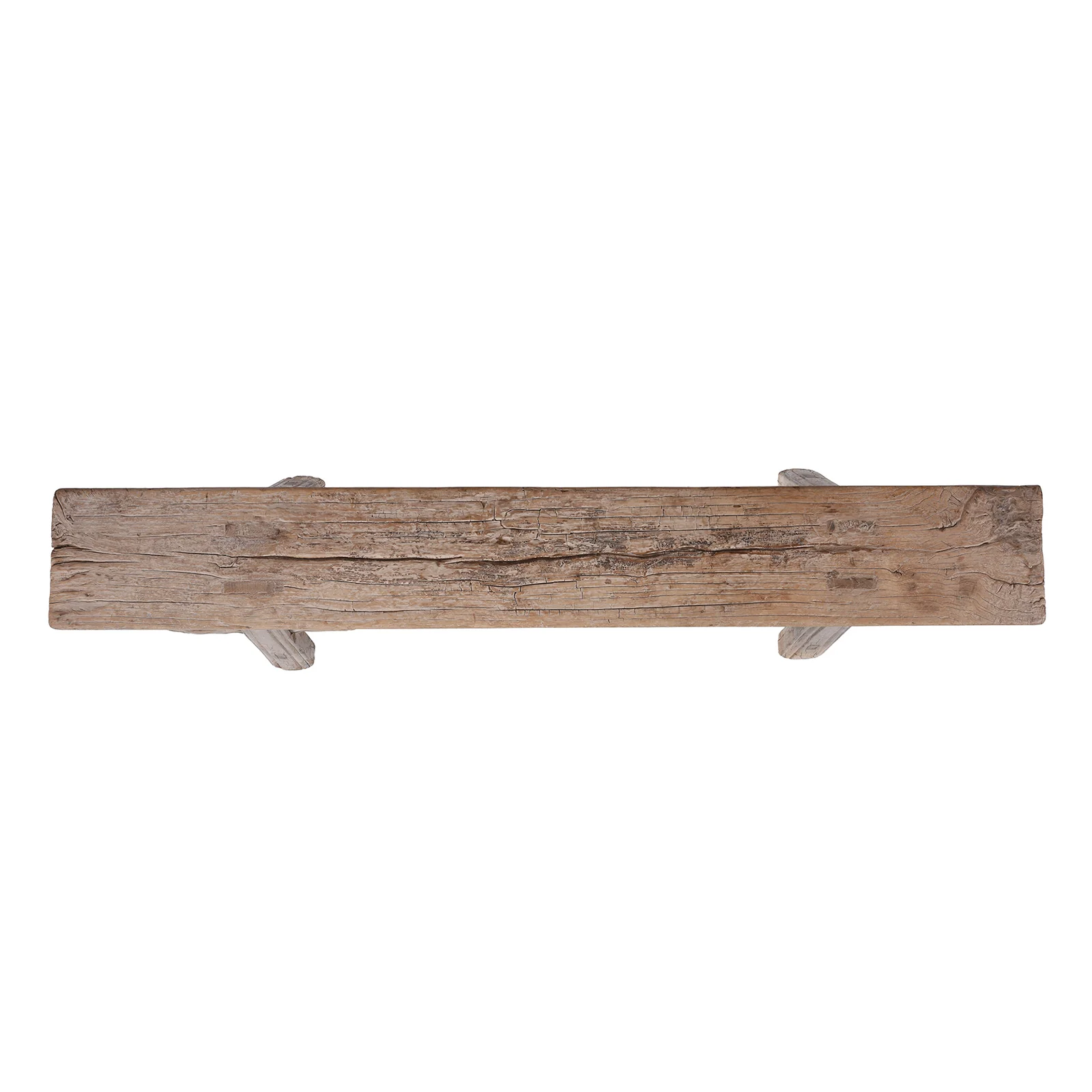 Chinese Elm Spring Bench From Shanxi Province - 19th Century - Image 5
