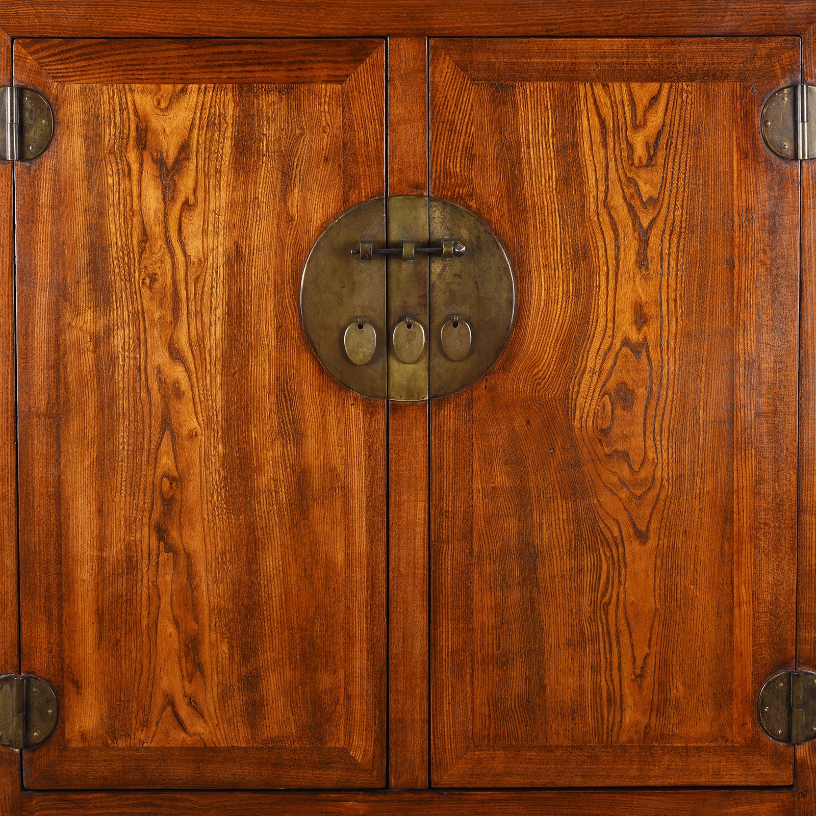 Chinese Elm Compound Cabinet From Beijing - 19th Century - Image 5