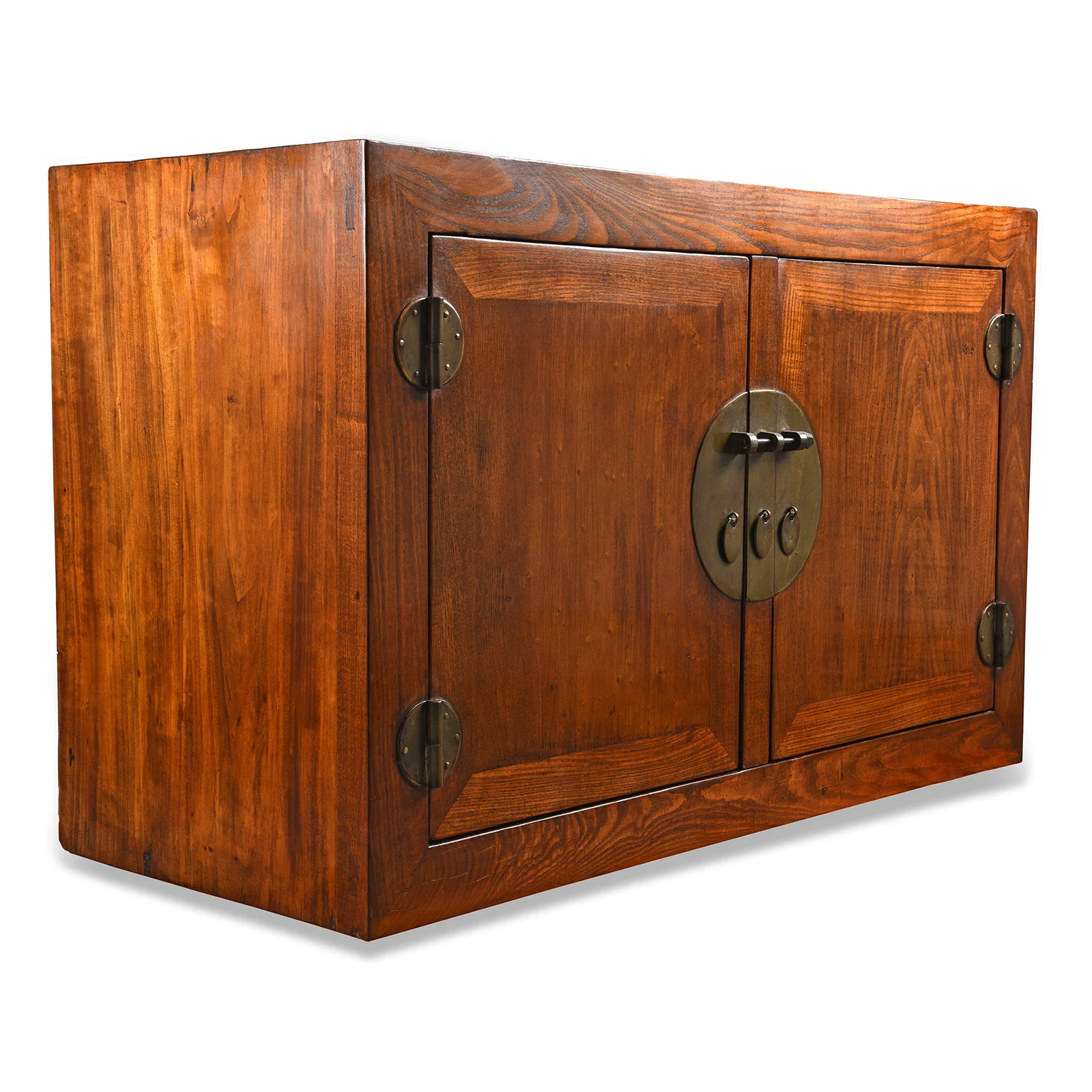 Chinese Elm Compound Cabinet From Beijing - 19th Century - Image 7