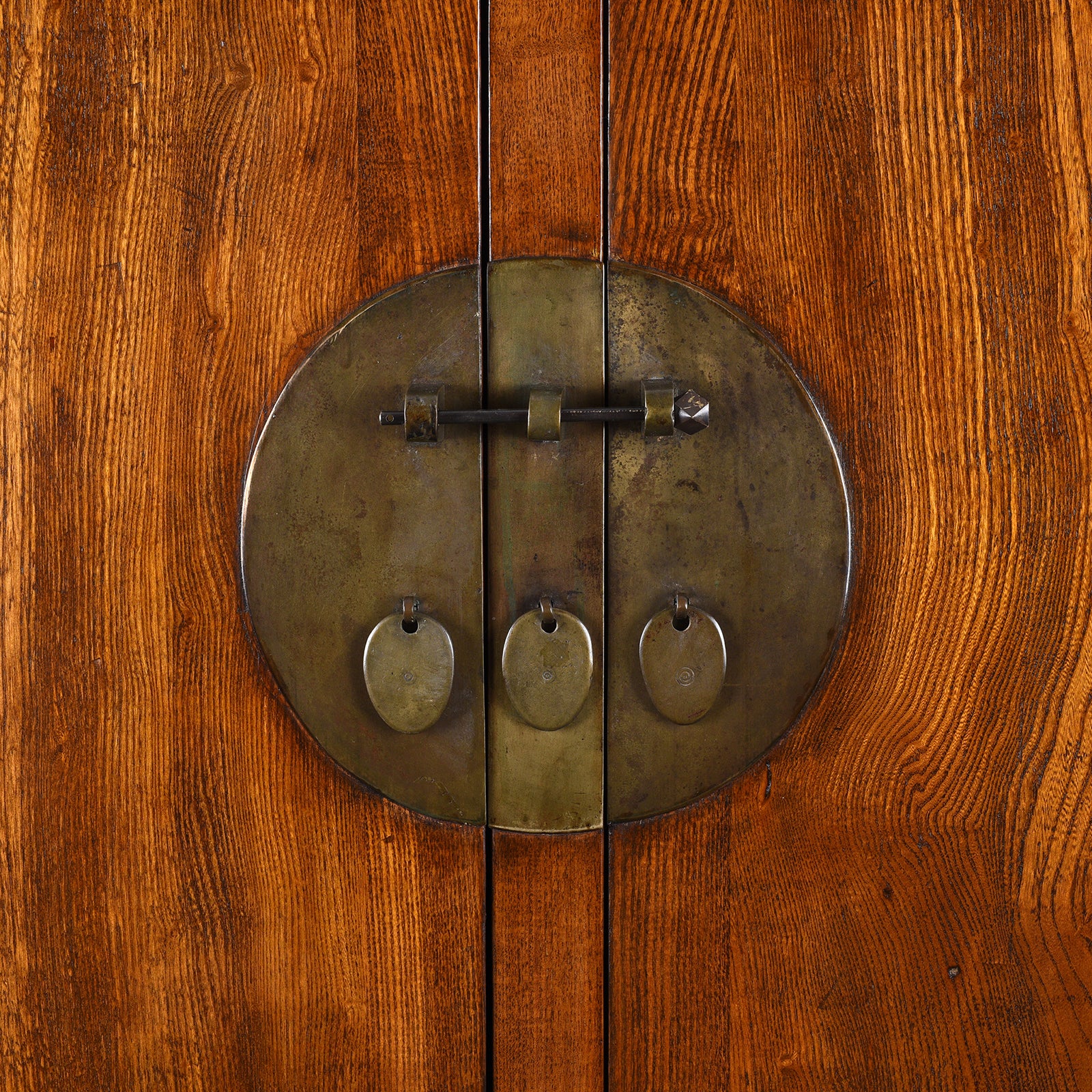 Chinese Elm Compound Cabinet From Beijing - 19th Century - Image 8