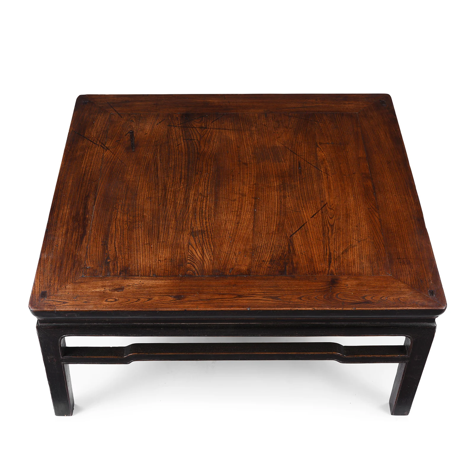 Elm Square Coffee Table From Shanxi - 19th Century - Image 4