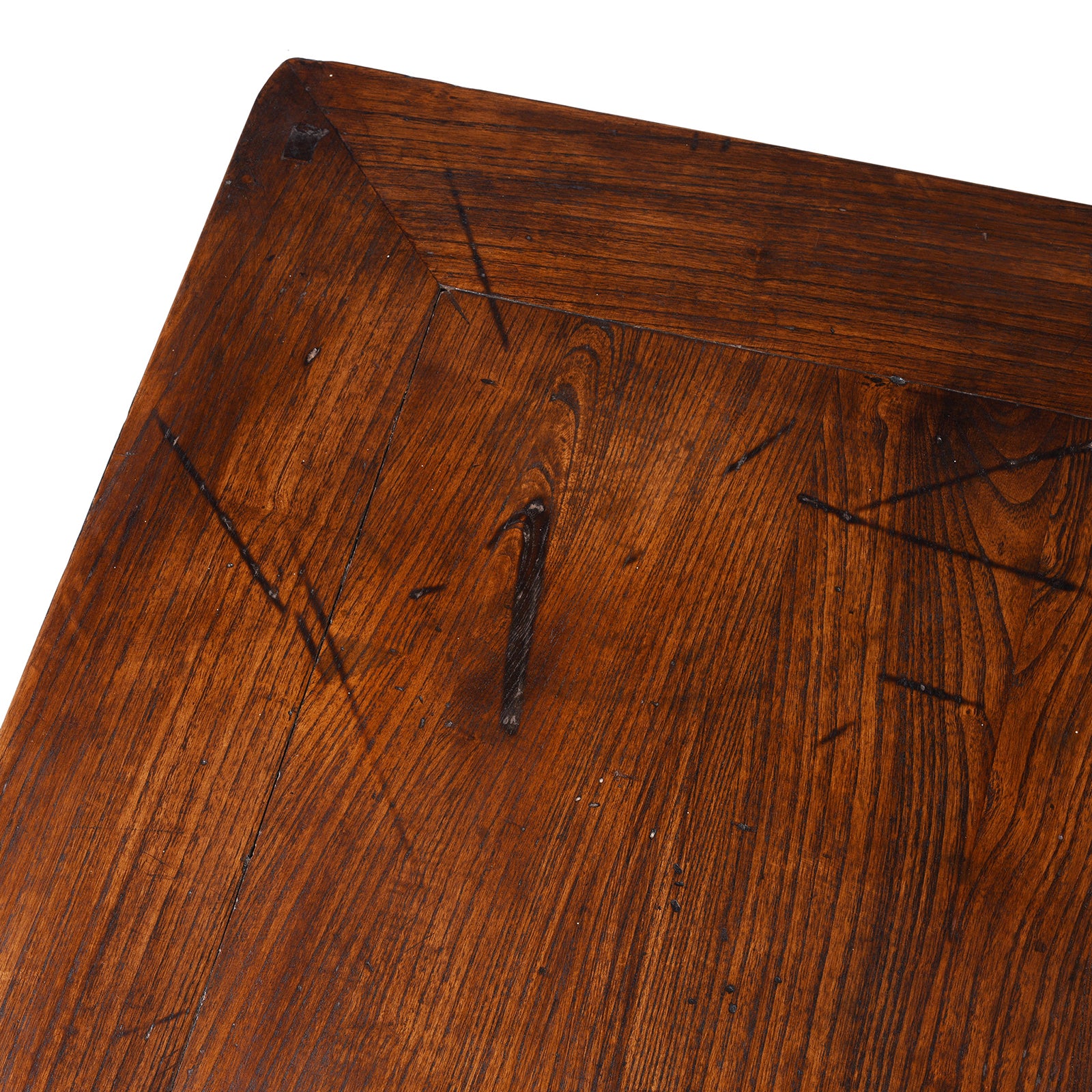 Elm Square Coffee Table From Shanxi - 19th Century - Image 5