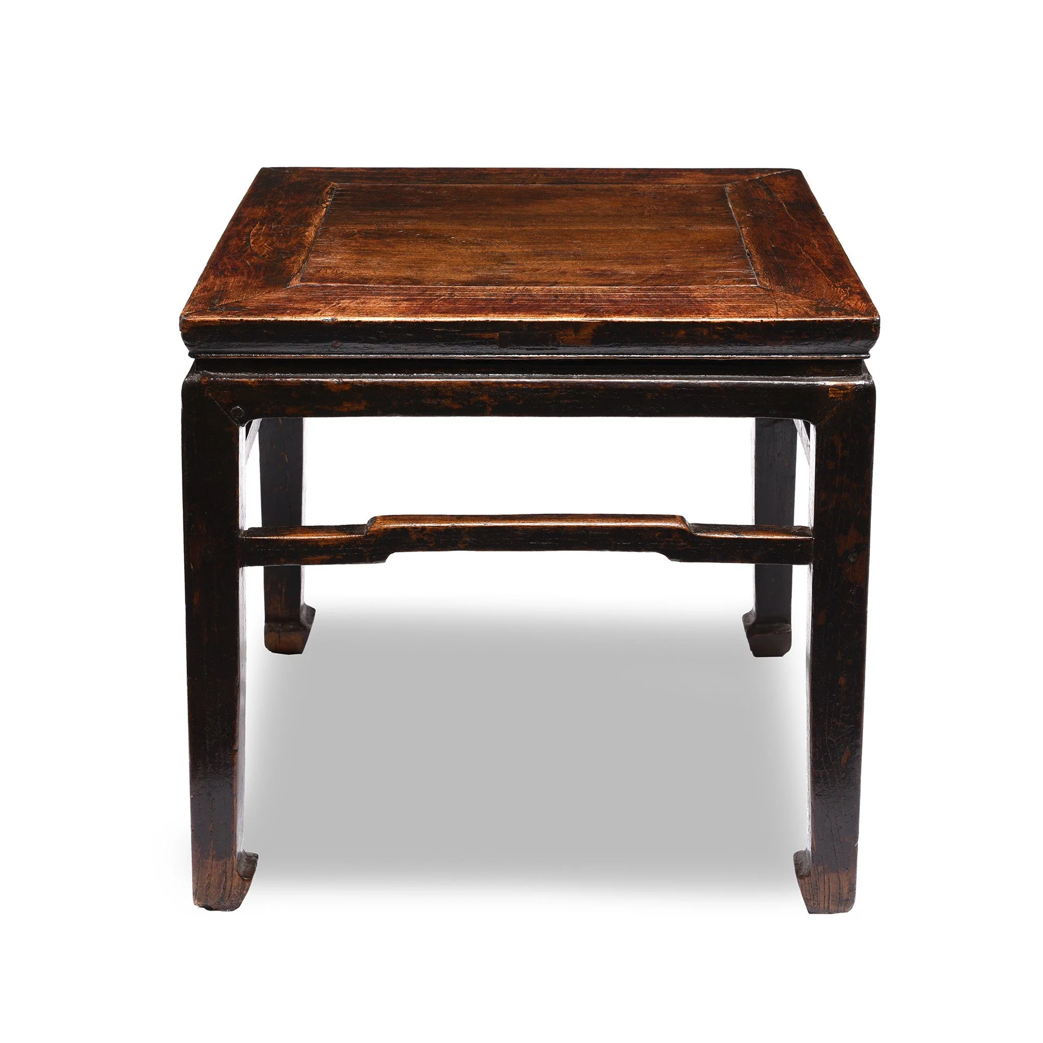 Chinese Elm Square Side Tables - 19thC - Image 6