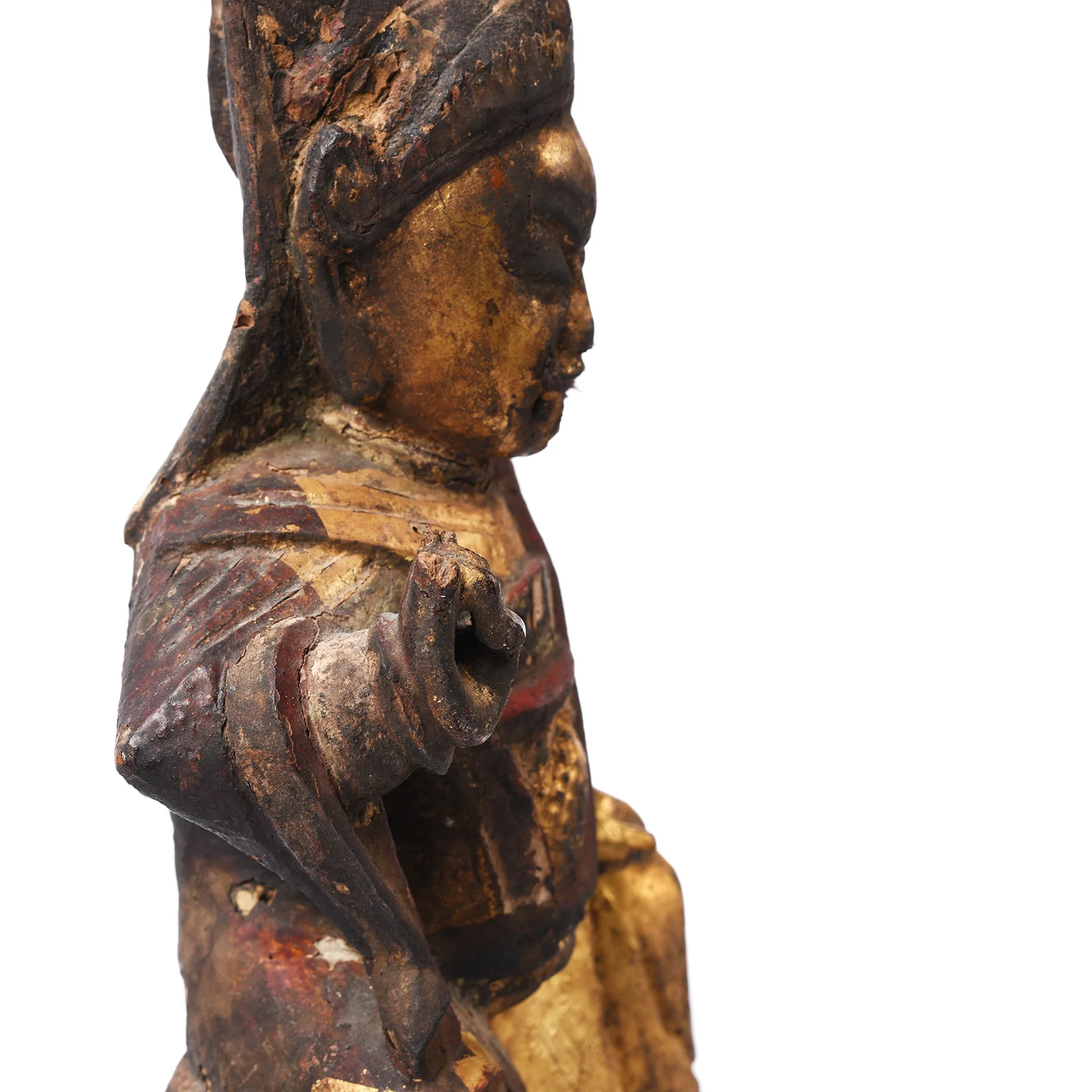 Qing Dynasty Guan Yu Figure - Early 19th Century - Image 10