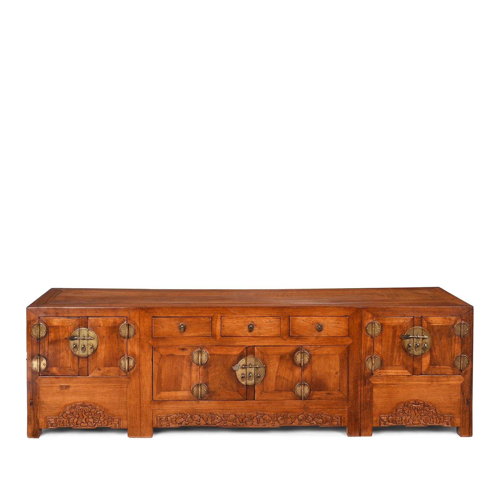 Kang Low Cabinet From Tianjin - 19th Century