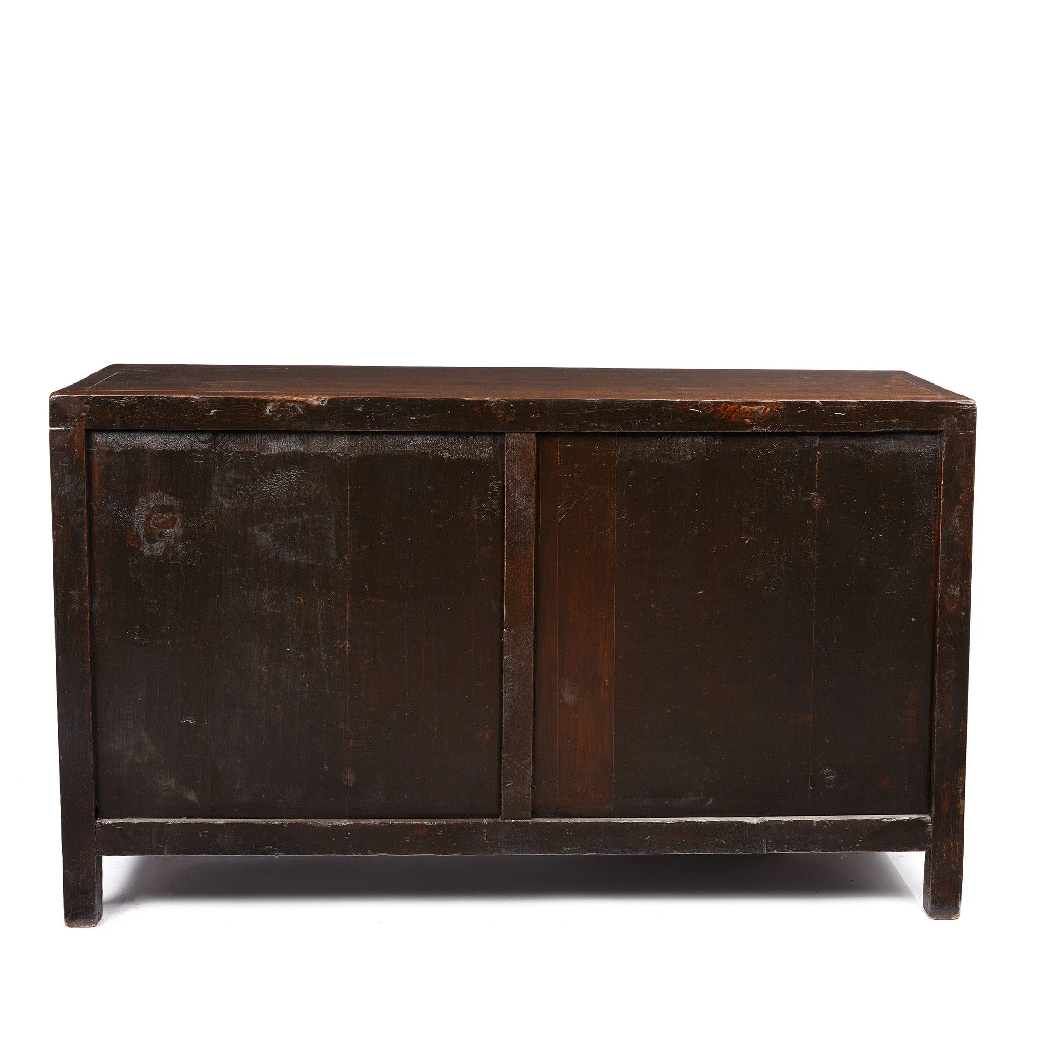 Orange Lacquer Sideboard From Dongbei - Ca 1920 - Image 10