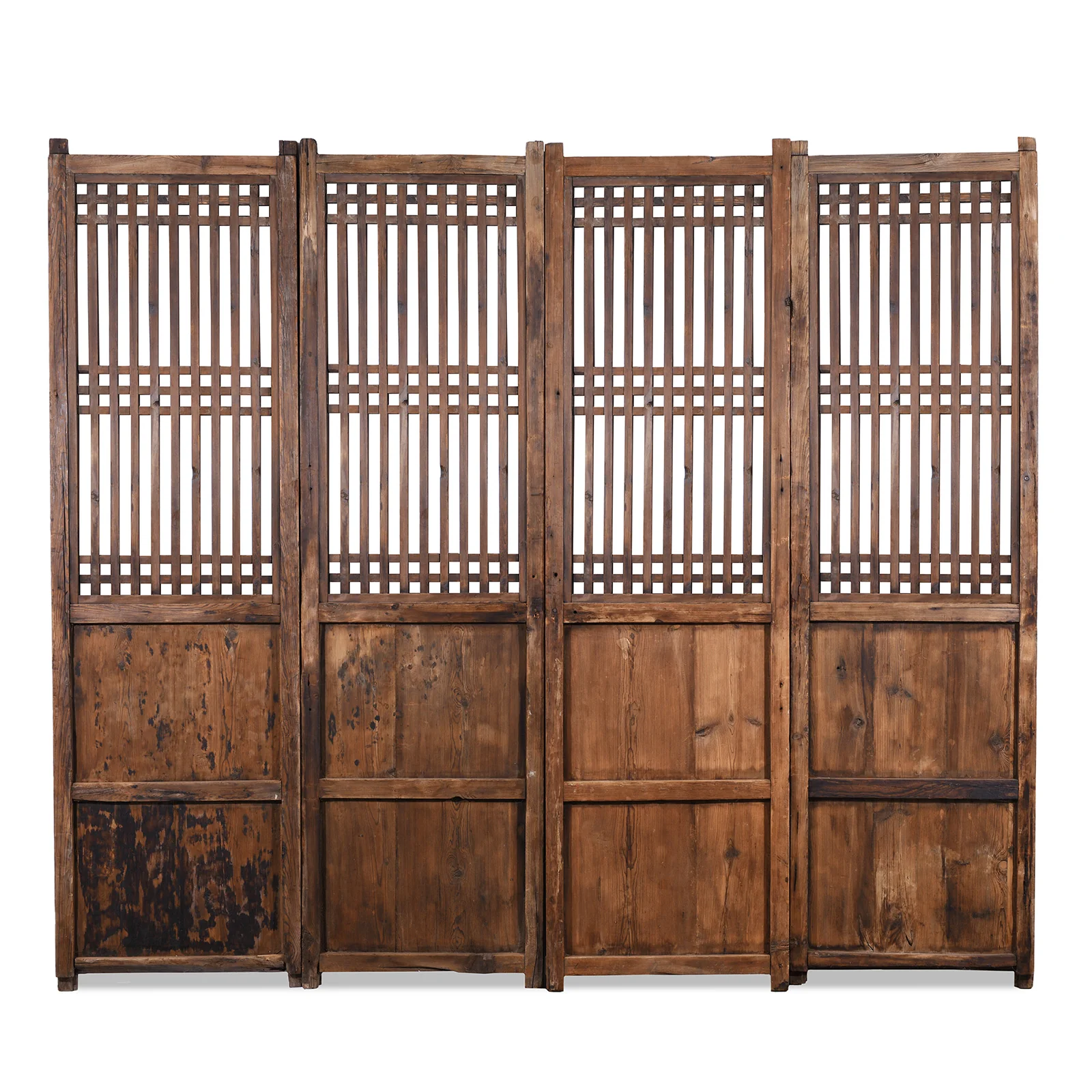 Chinese Screen Panels From Shanxi (Set Of 4) - 19thC - Image 6