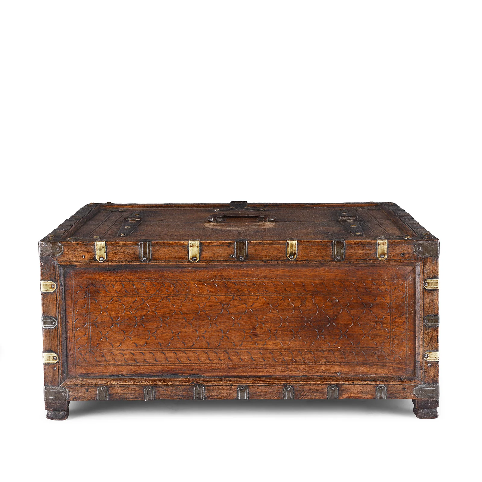 Chip Carved Merchants Box From Rajasthan - 19thC - Image 10