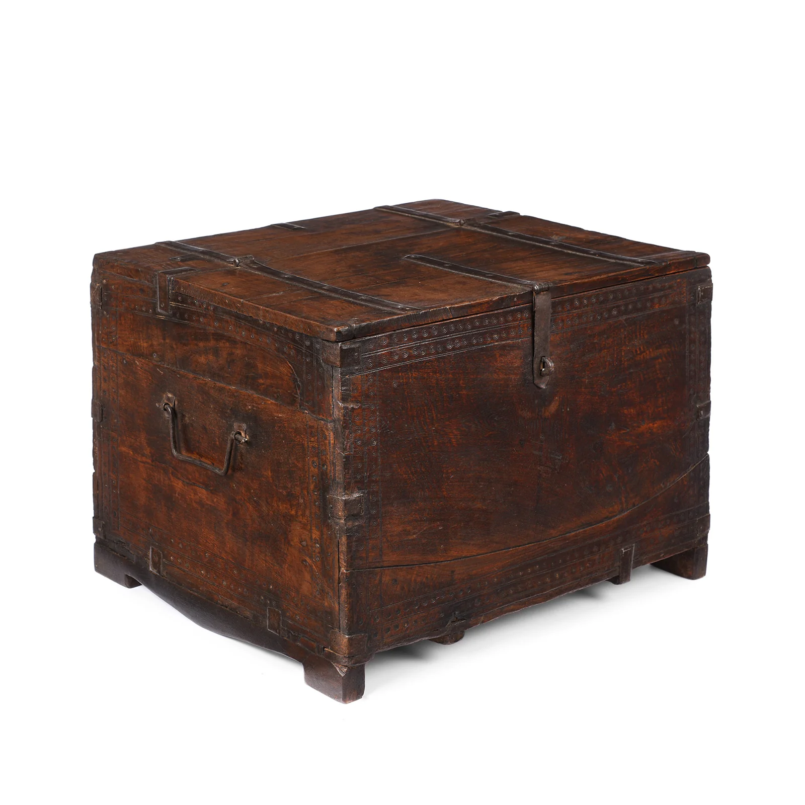 Chip Carved Dowry Box From Rajasthan - 19th Century - Image 2