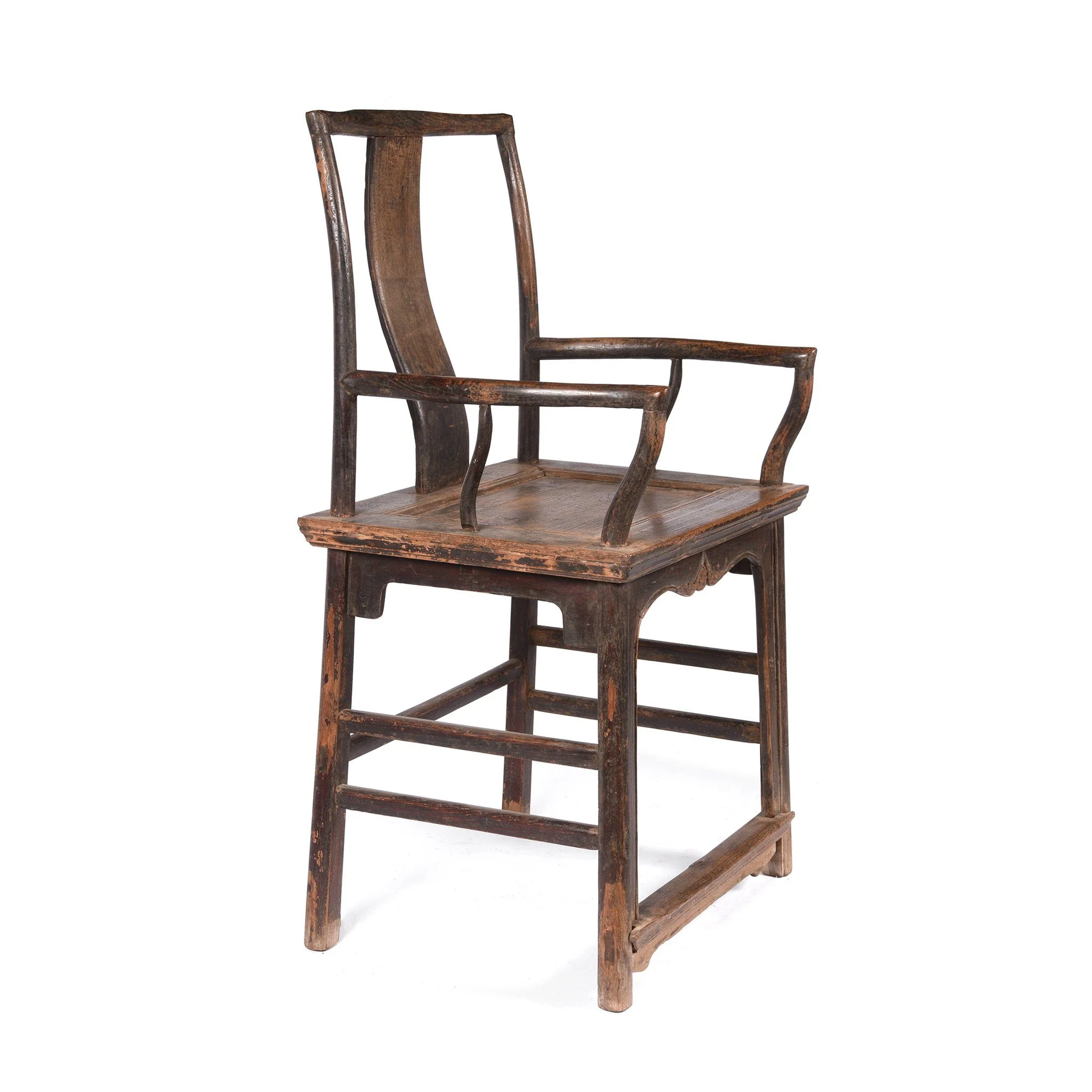 Elm Armchair From Shanxi Province - 19thC - Image 4