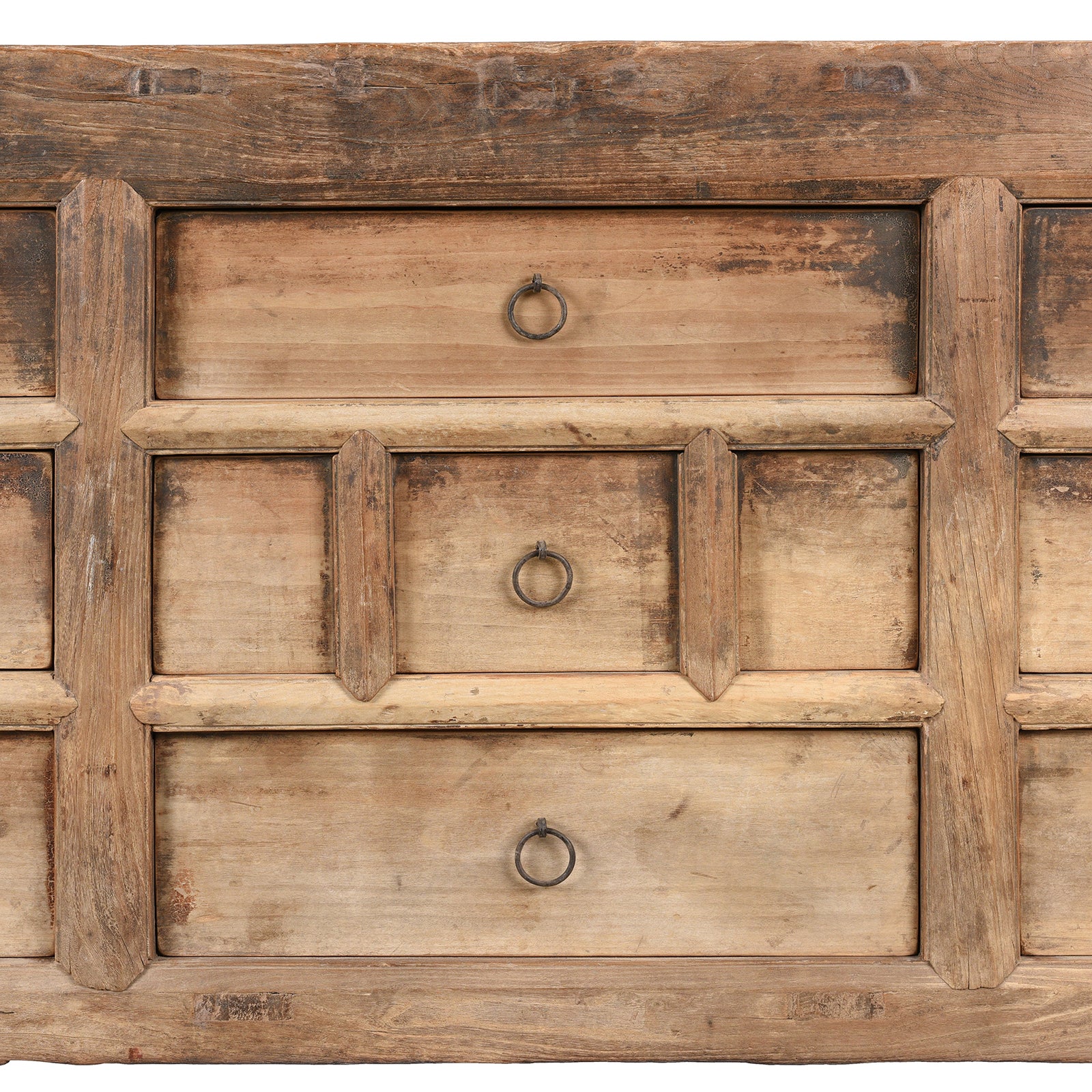 Elm Chest Of Drawers From Gansu - 19th Century - Image 7