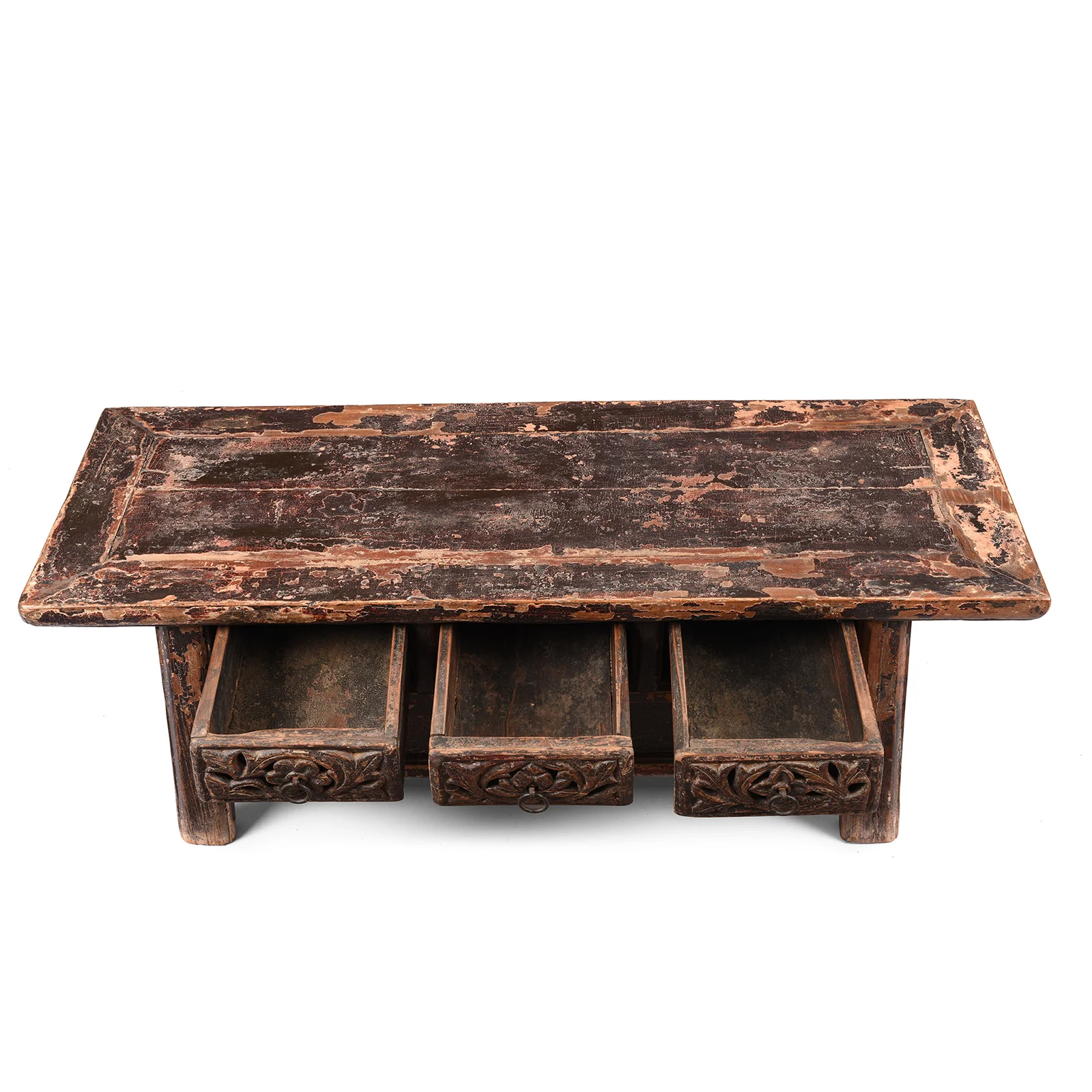 Lacquered Elm Kang Table From Shanxi  - 19th Century - Image 3
