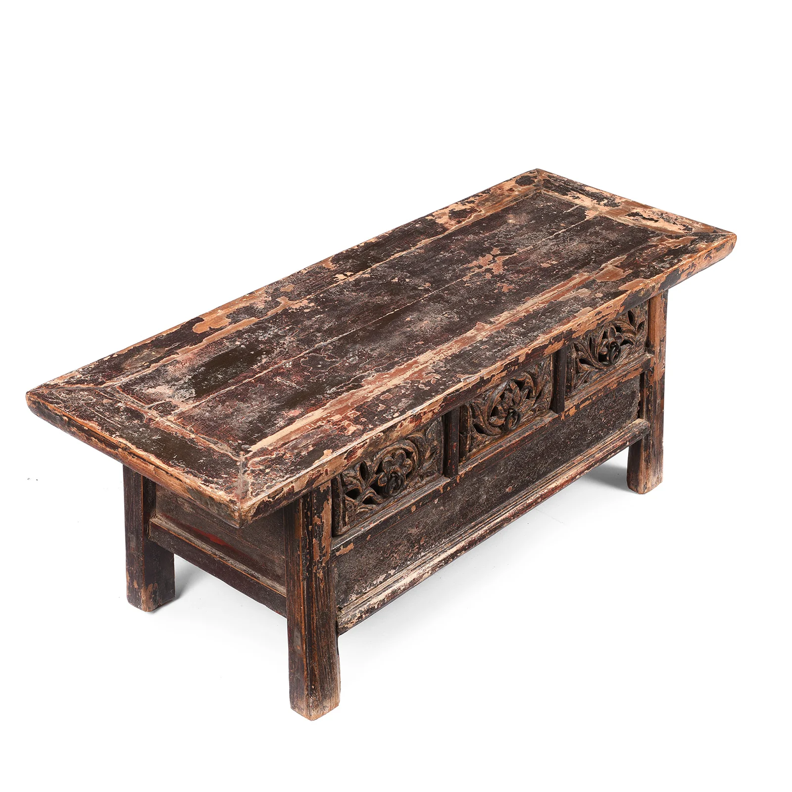 Lacquered Elm Kang Table From Shanxi  - 19th Century - Image 4