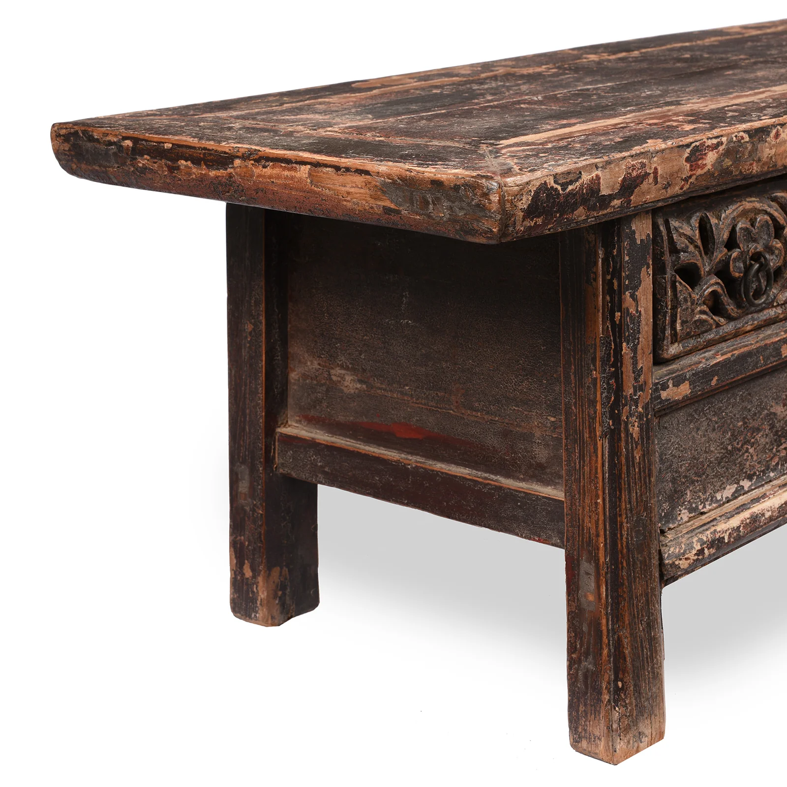 Lacquered Elm Kang Table From Shanxi  - 19th Century - Image 5