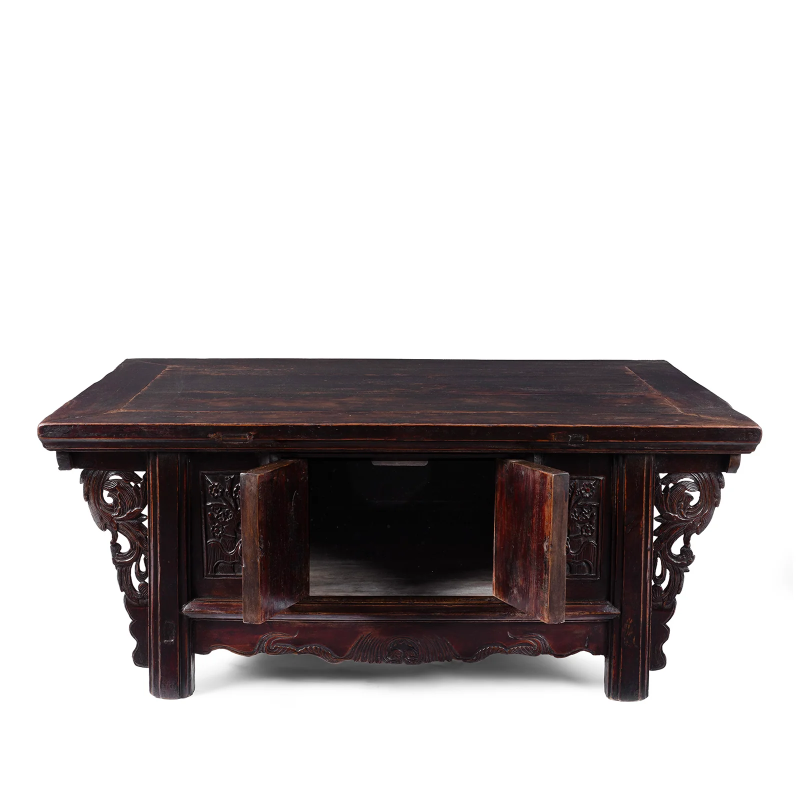 Black Lacquer Kang Table From Shanxi - 19th Century - Image 5