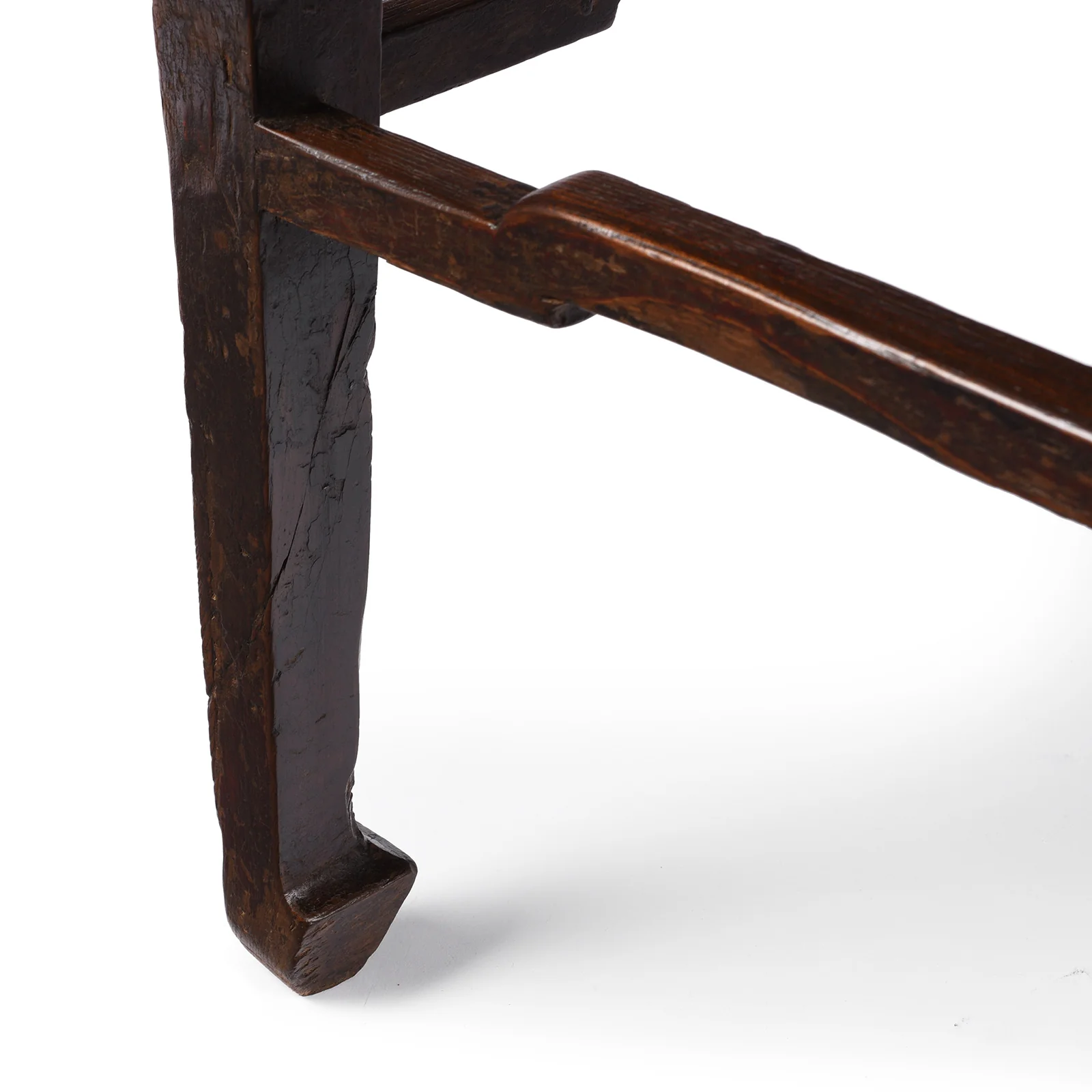 Elm Side Table From Shanxi - 19th Century - Image 4
