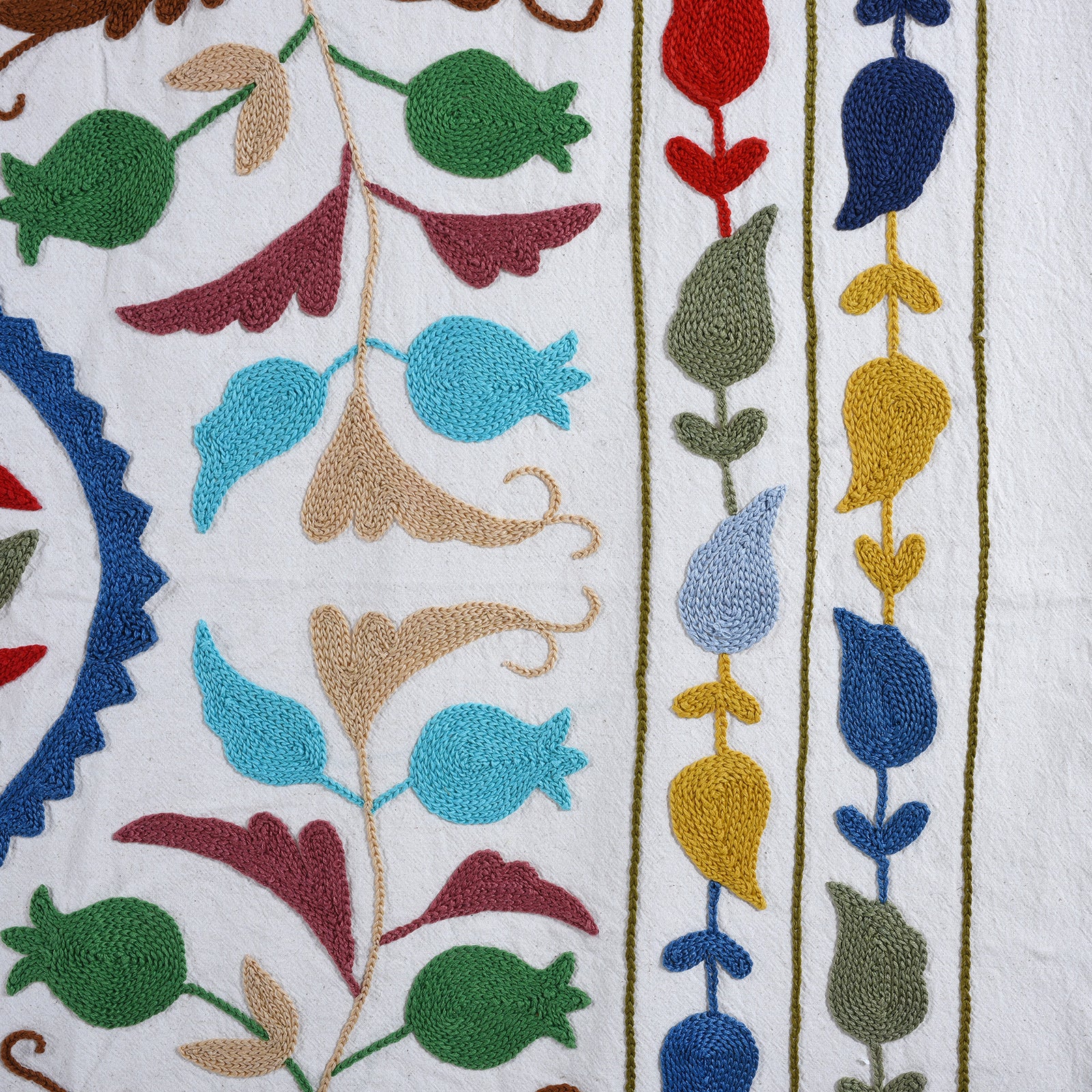 Vintage Suzani Embroidery From Uzbekistan - Image 4