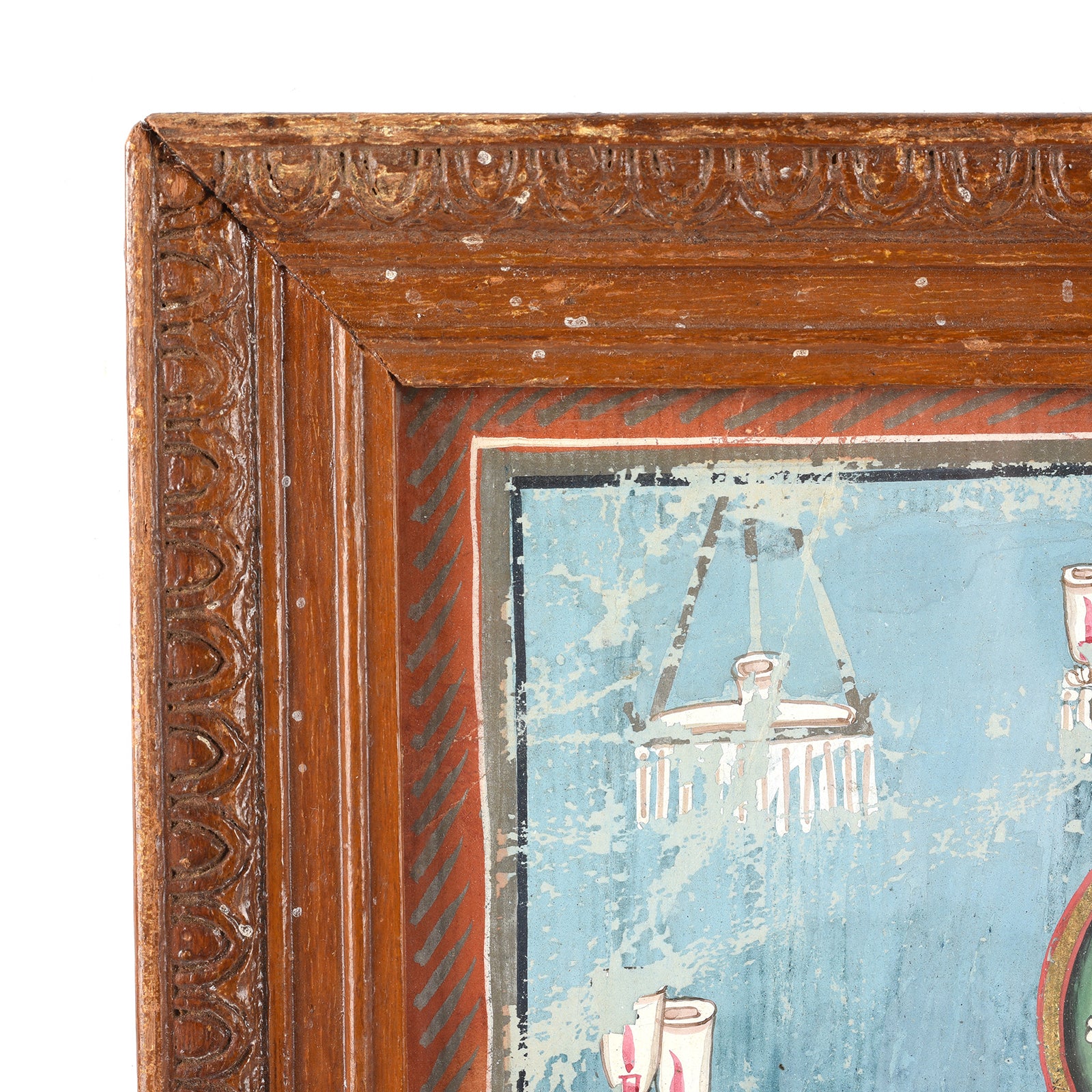 Framed Watercolour Of a Maharajah- 19th Century - Image 4