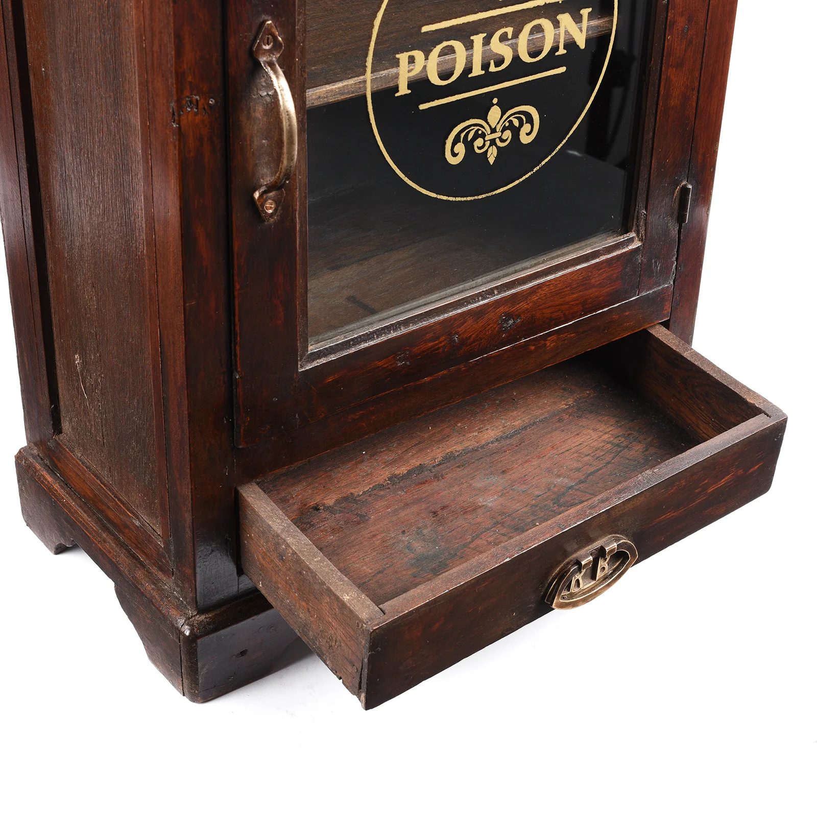 Glazed 'Poison' Wall Cabinet From Gujarat - Ca 1930 - Image 7