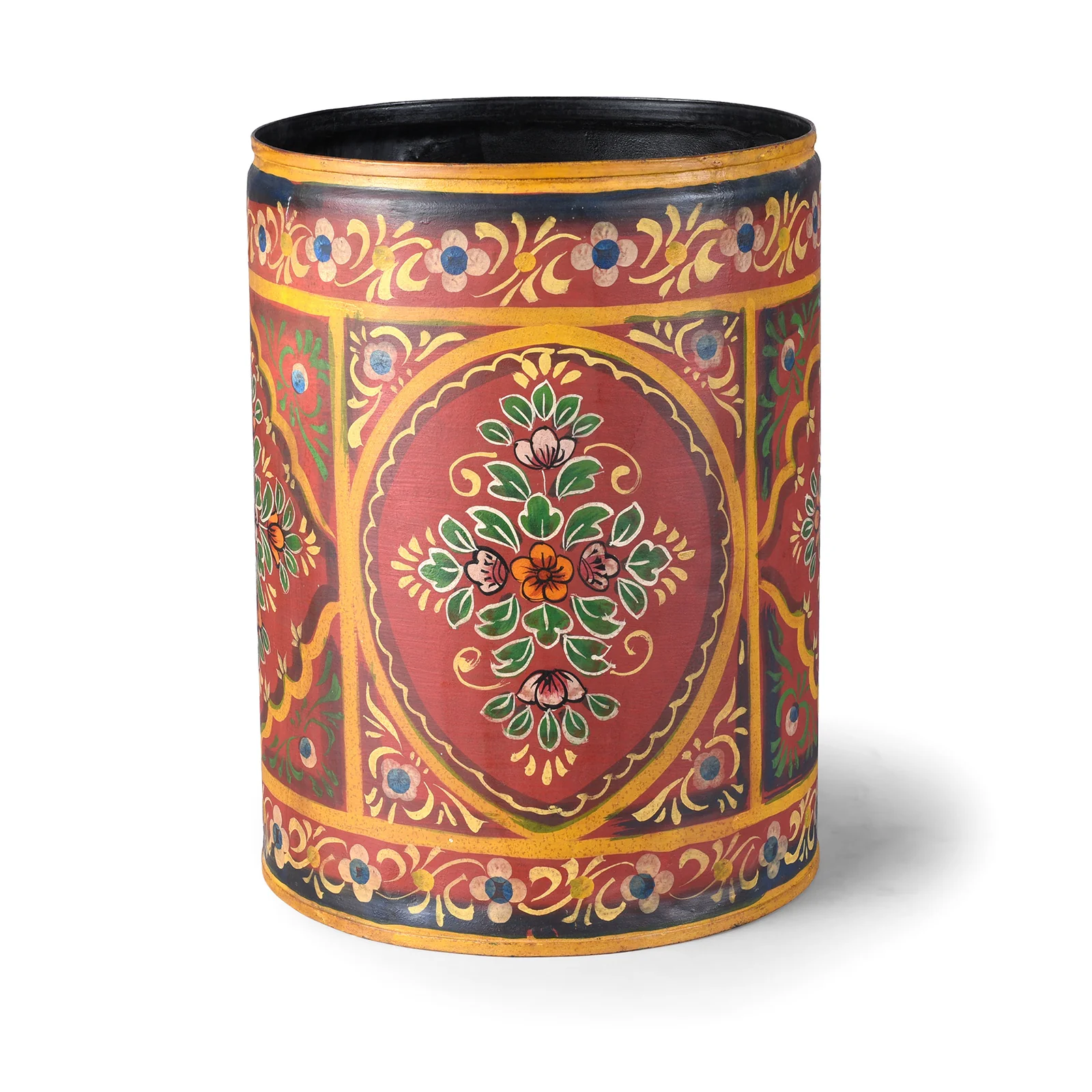 Painted Waste Paper Bin / Planter - Image 3