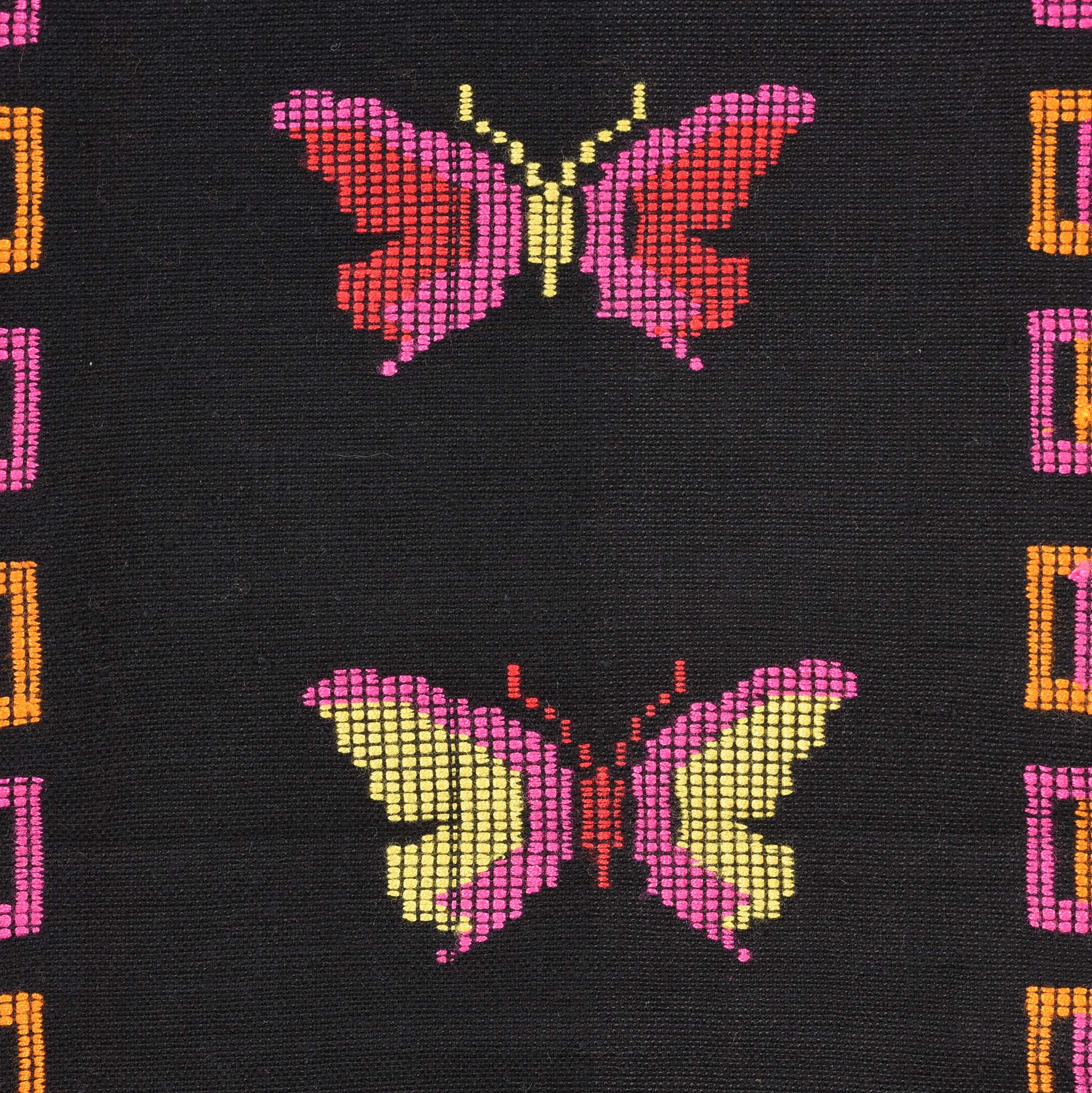 Hand Woven Sash from West Flores Indonesia - Family Planning Motif - Image 3