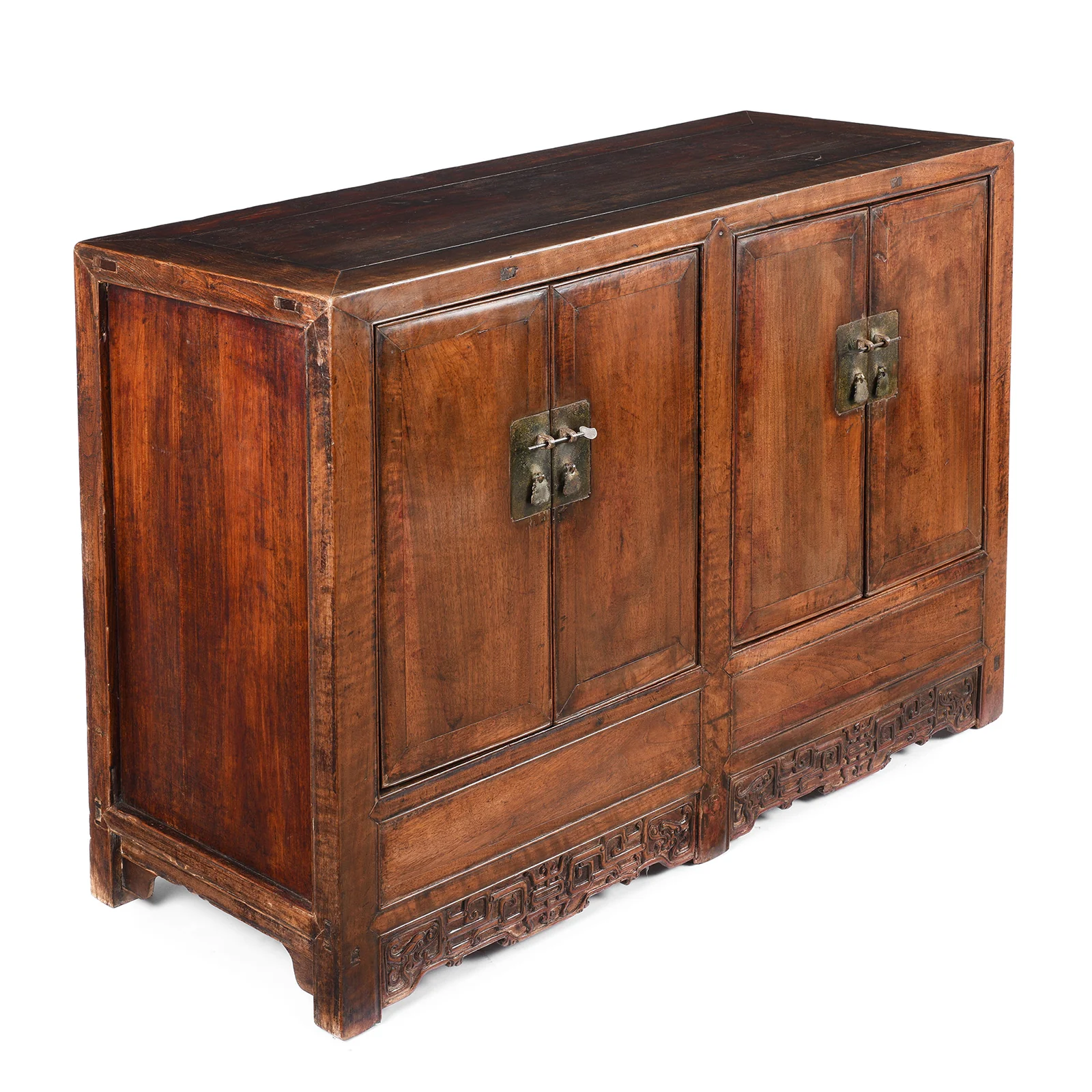 Chinese Walnut Sideboard From Shanxi - Early 18th Century - Image 4