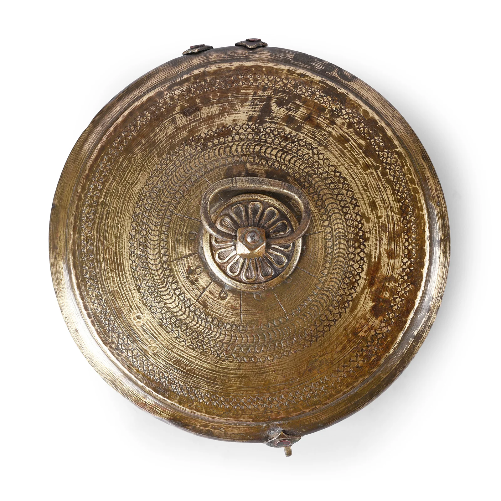 Indian Brass Chapati Box - 19th Century - Image 2
