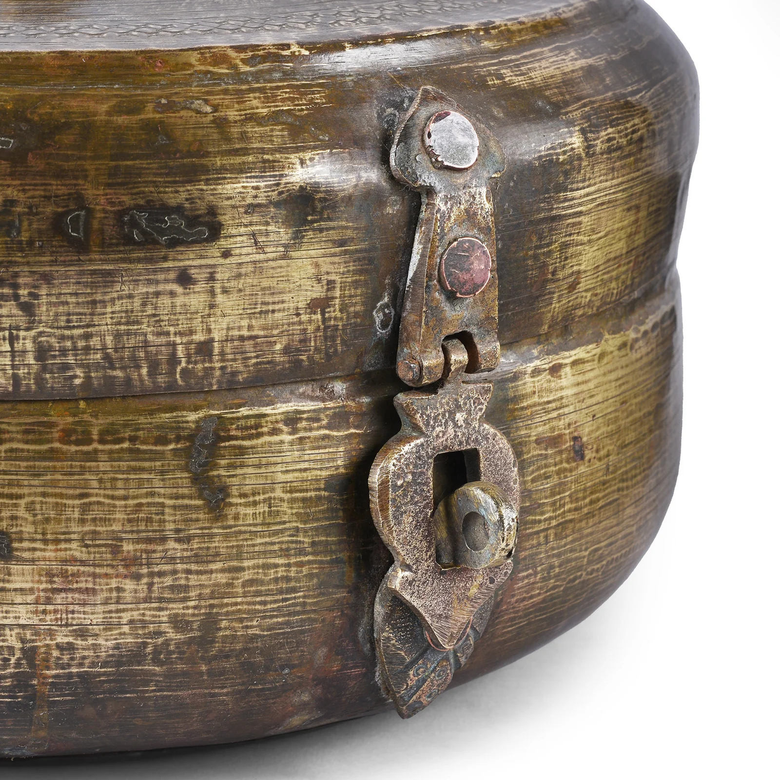 Indian Brass Chapati Box - 19th Century - Image 3
