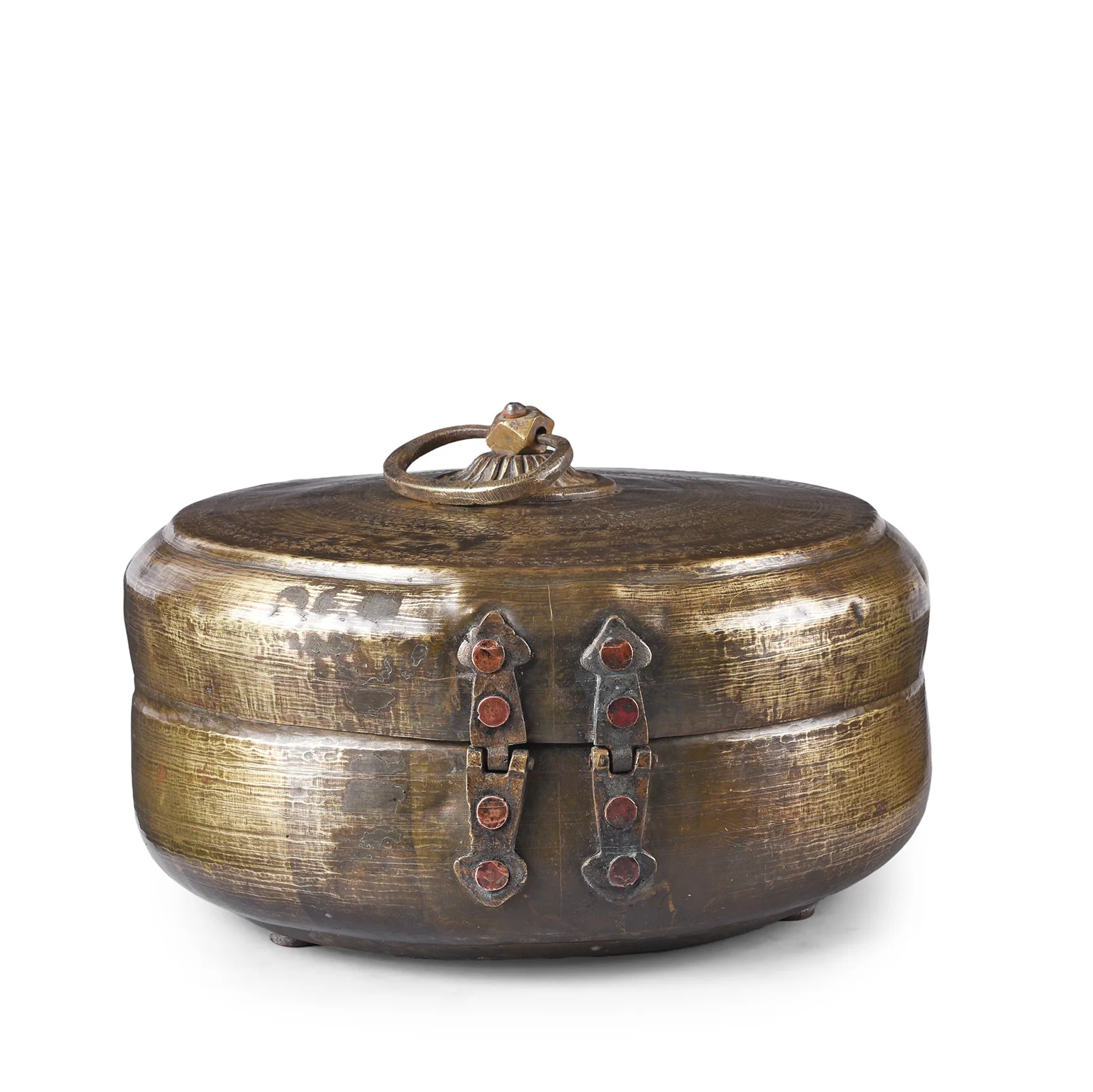 Indian Brass Chapati Box - 19th Century - Image 5