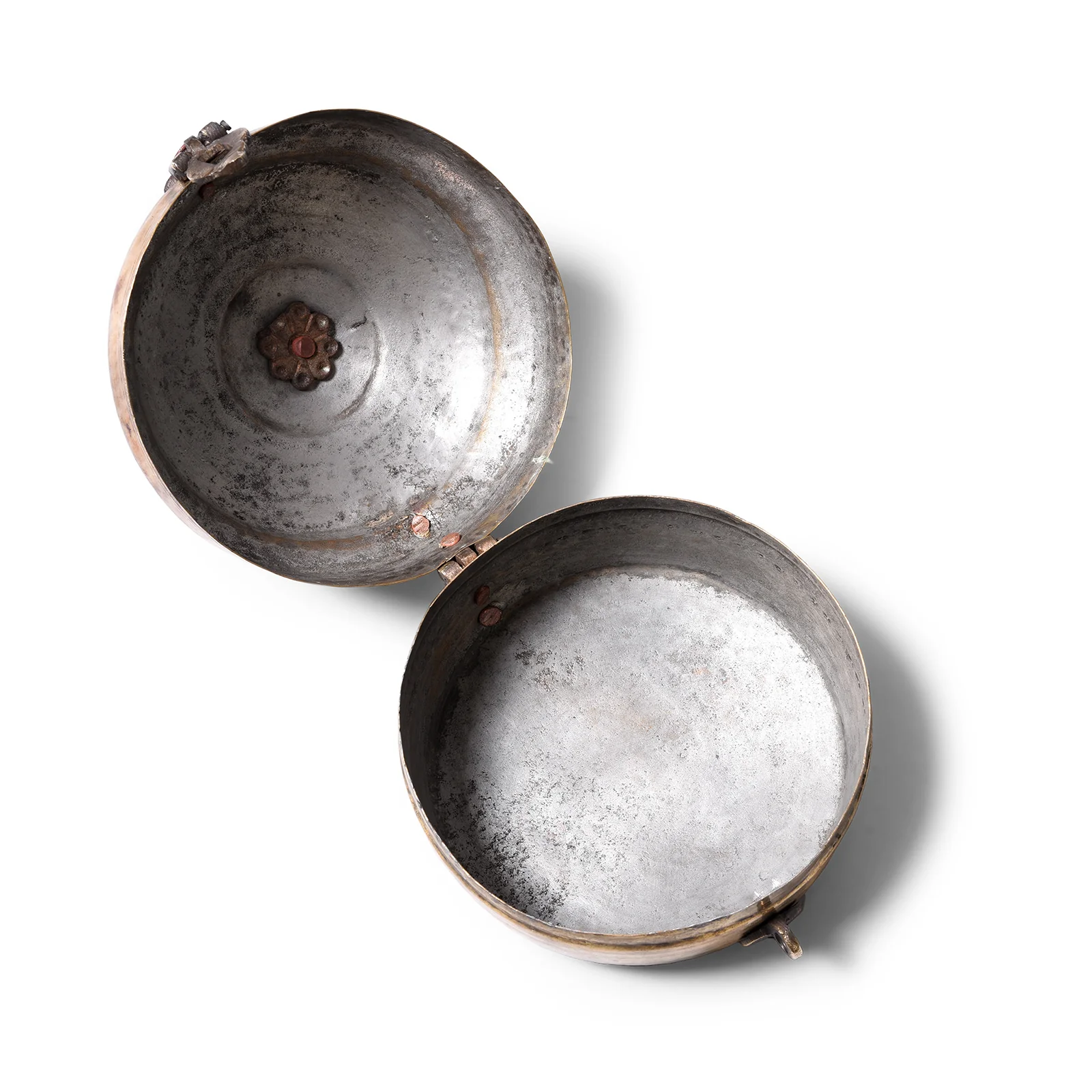 Indian Brass Chapati Box - Ca 1920 - Image 4