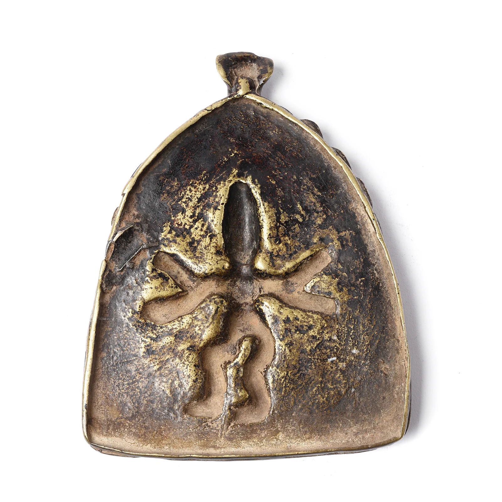 Bronze Votive Panel Of Virabhadra From Deccan - Early 19th Century - Image 5