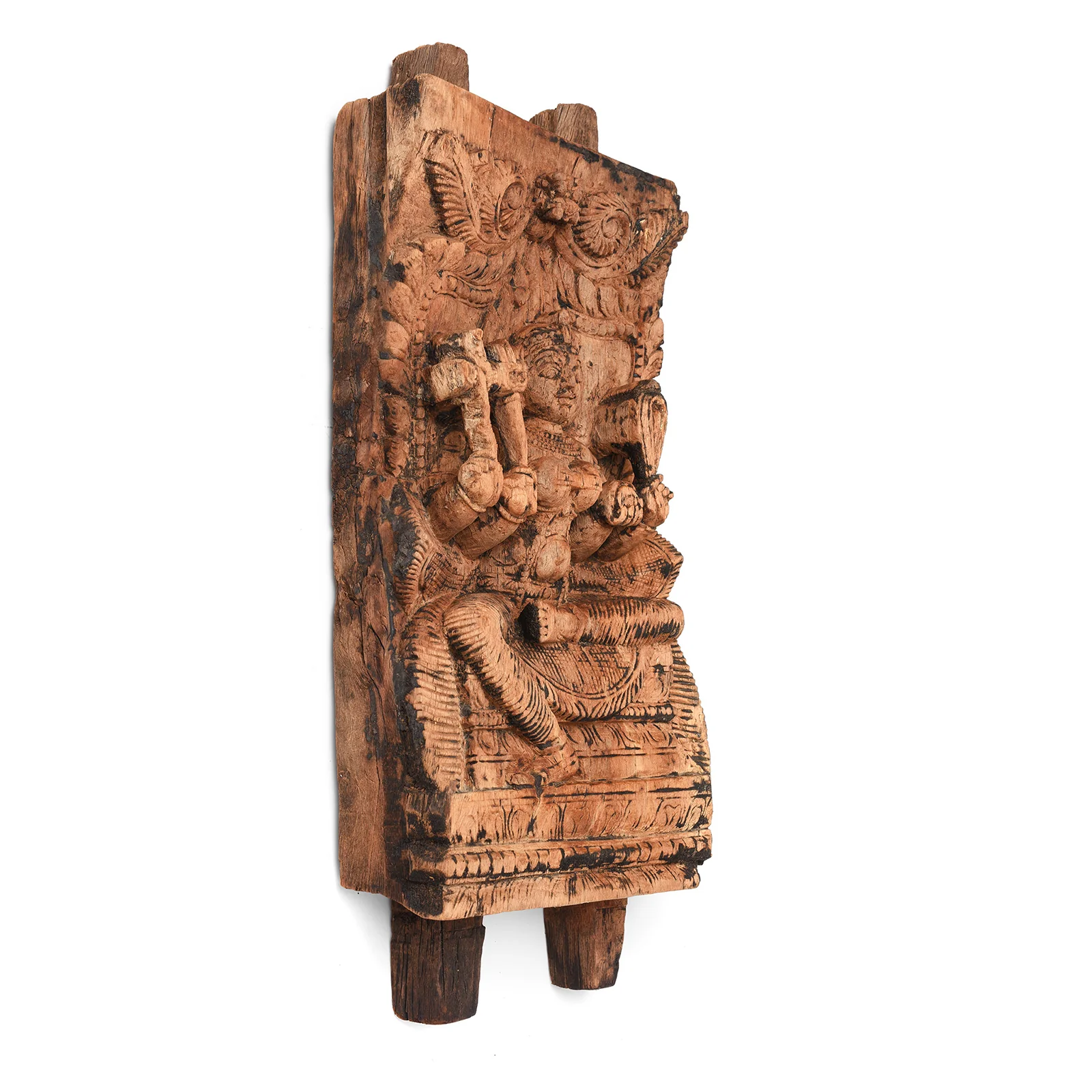 Teak Chariot Carving Of Kali - 18th Century - Image 3