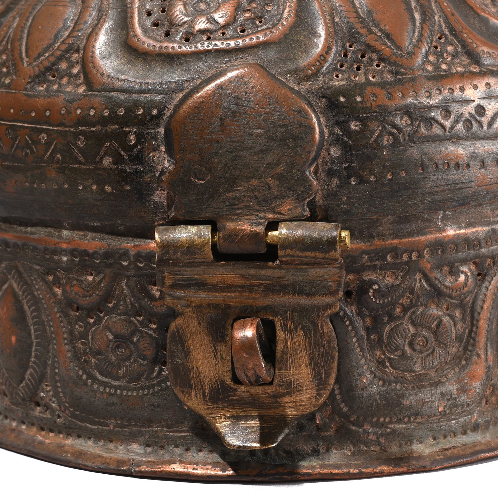 Copper Paan Box From Kashmir - Late 19th Century - Image 4