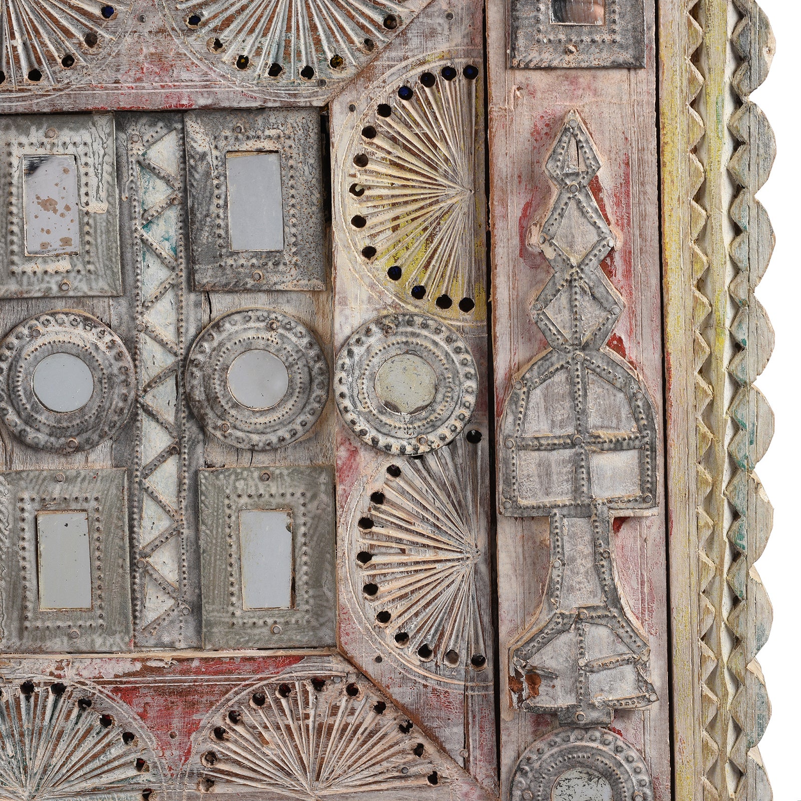 Rabari Damchiya Dowry Chest From Kutch - Ca 1920 - Image 10