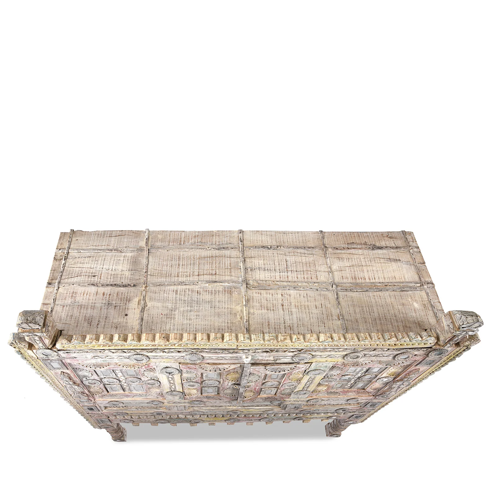 Rabari Damchiya Dowry Chest From Kutch - Ca 1920 - Image 5