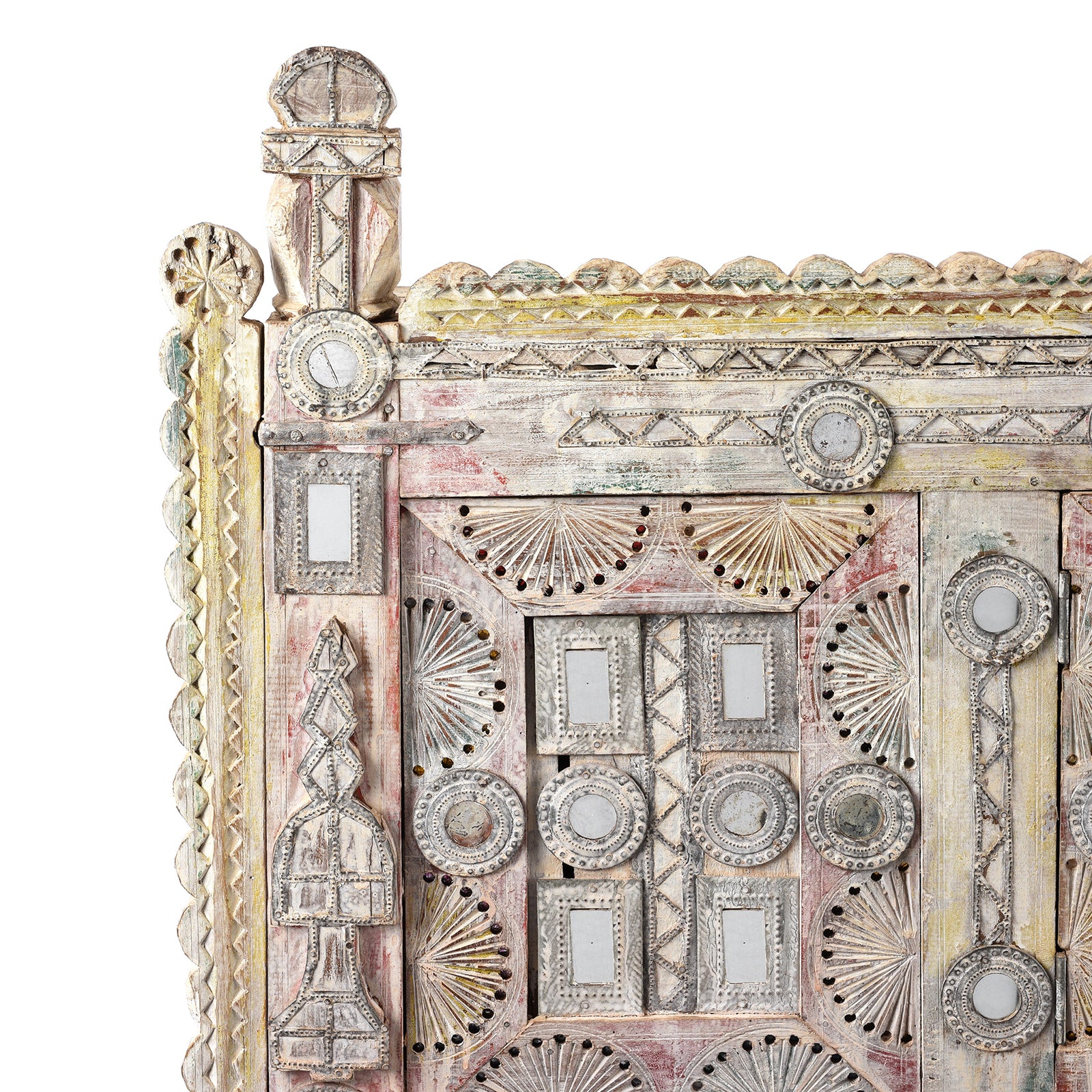 Rabari Damchiya Dowry Chest From Kutch - Ca 1920 - Image 8
