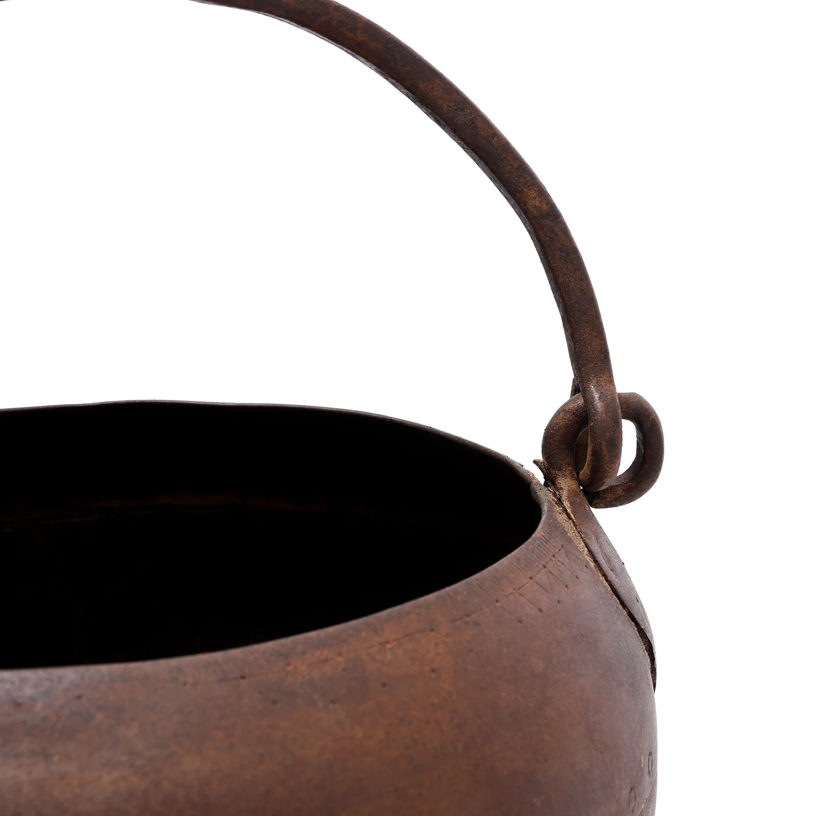 Indian Iron Well Pot- 19th Century - Image 2