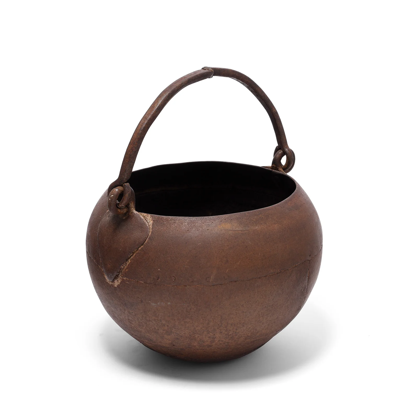 Indian Iron Well Pot- 19th Century - Image 3