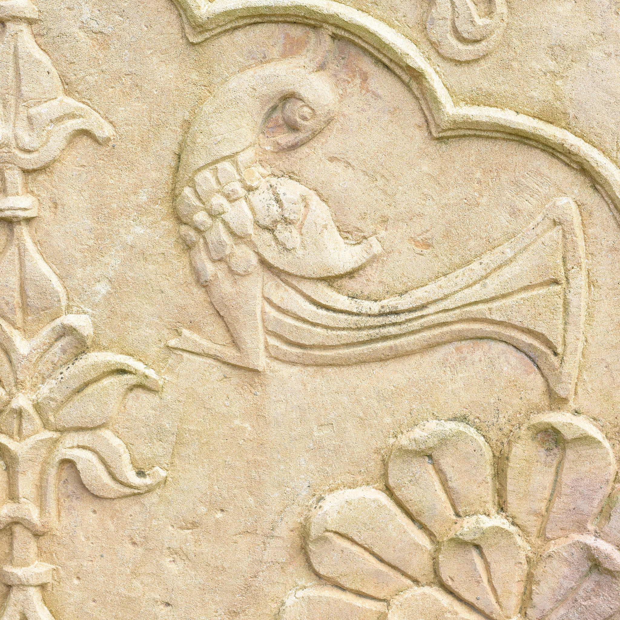 Carved Stone Jharokha Panel From Jaisalmer - 18th Century - Image 5