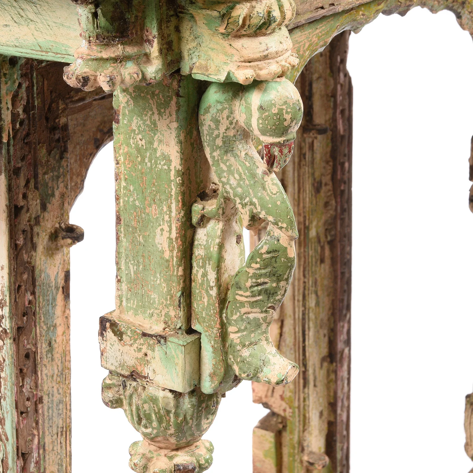 Indian Painted House Shrine From Kutch - 18th Century - Image 4