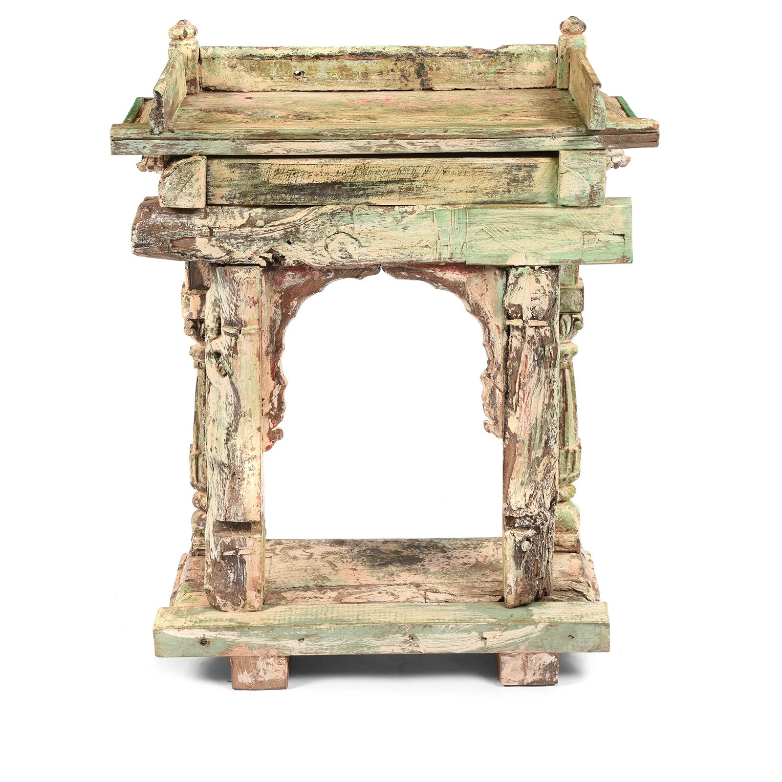 Indian Painted House Shrine From Kutch - 18th Century - Image 5
