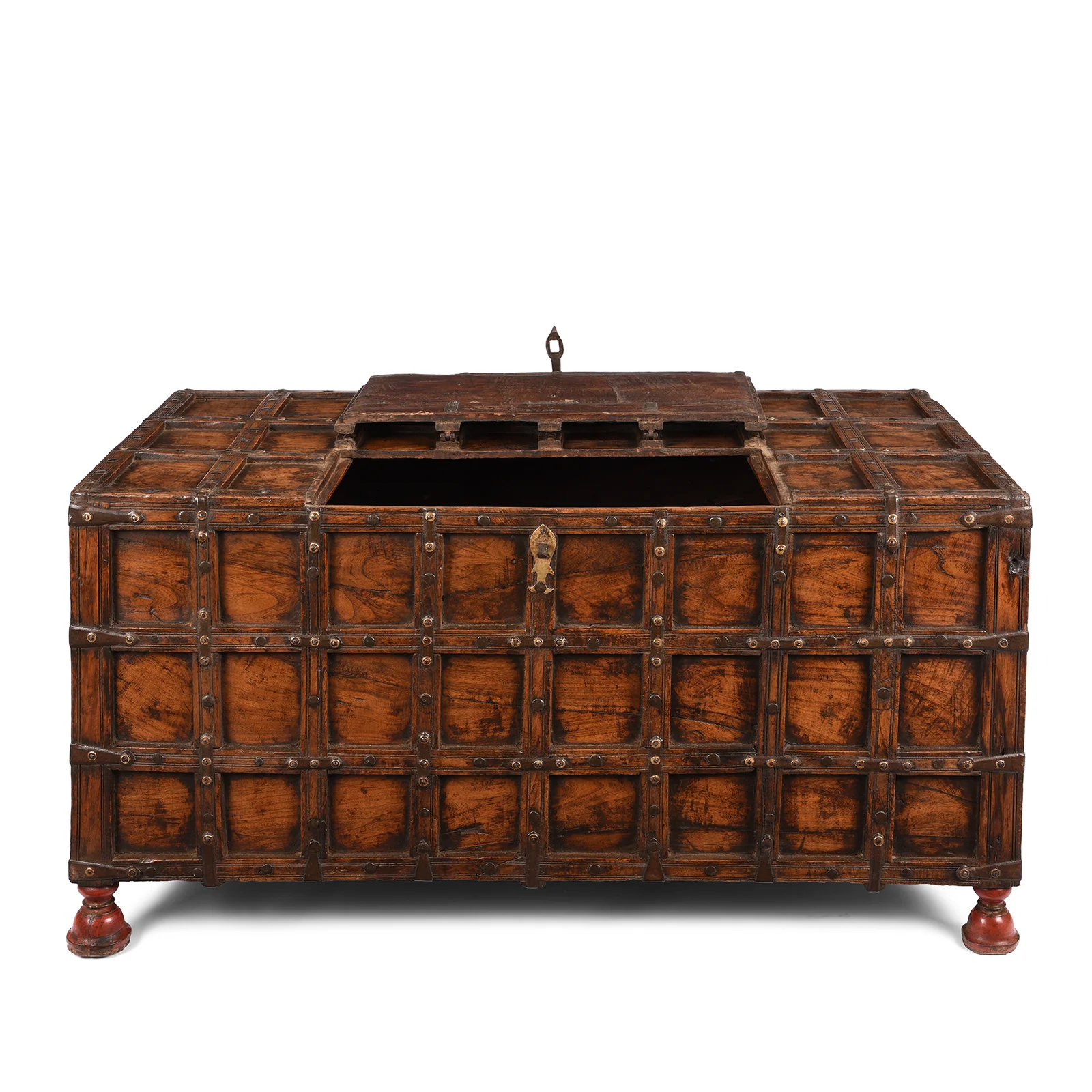 Stick Box Storage Chest From Jaisalmer - 19th Century - Image 2