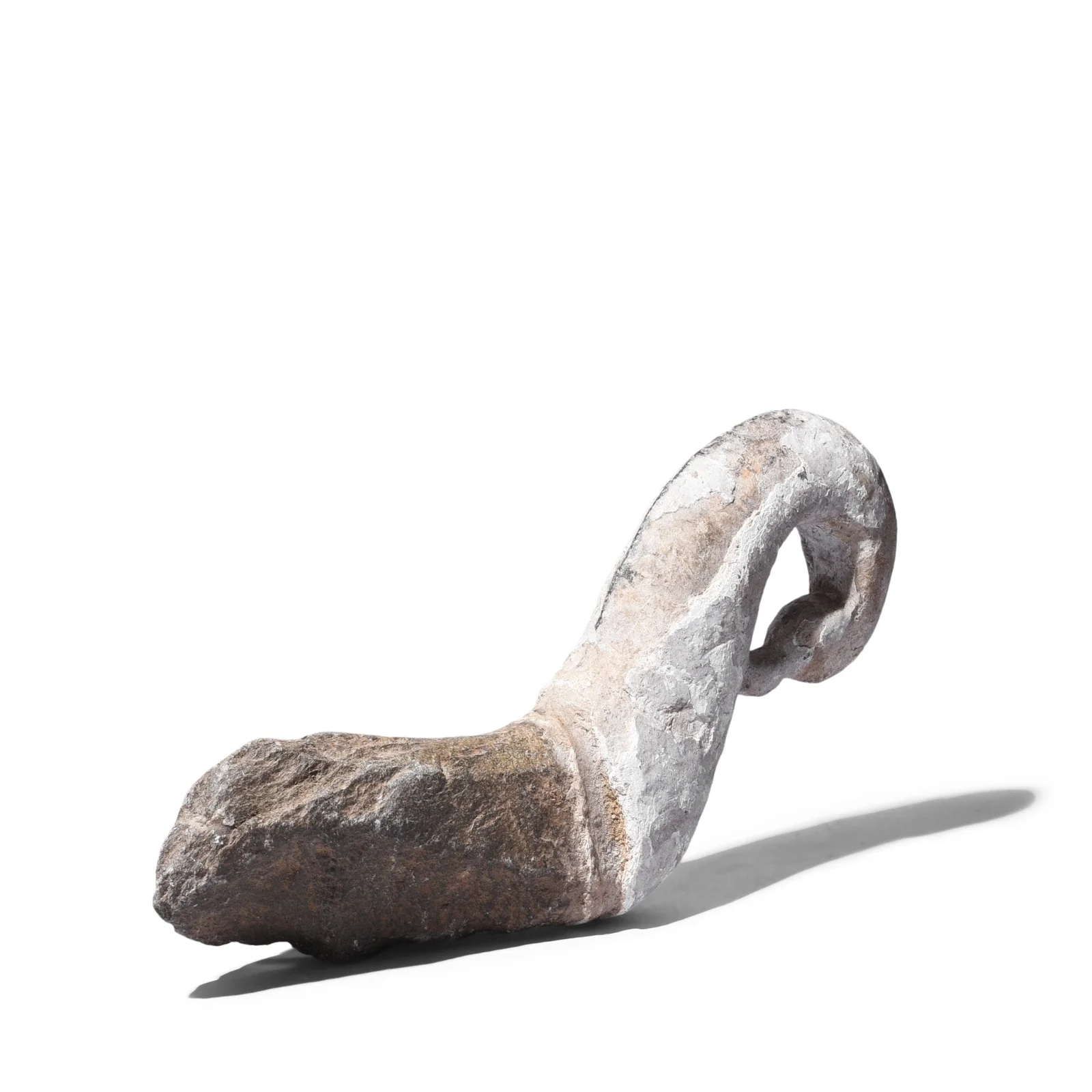 Indian Stone Peacock Turban Hanger - 19th Century - Image 6