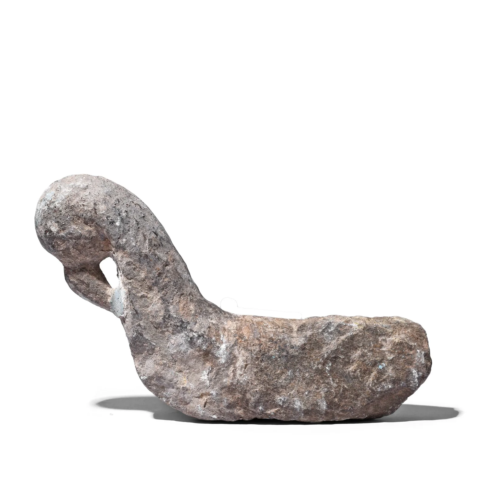 Indian Stone Peacock Turban Hanger - 19th Century - Image 7