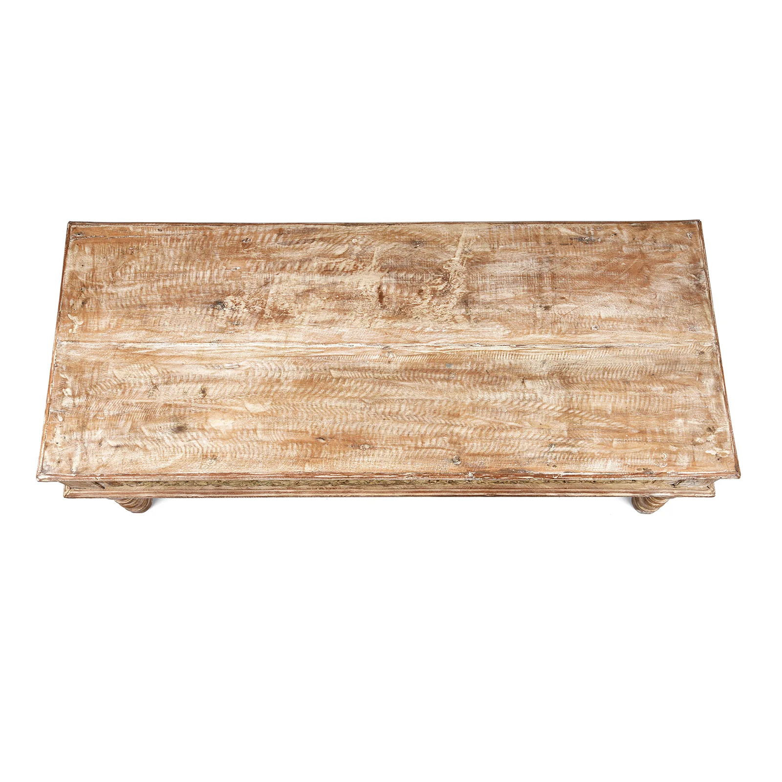 Indian Takhat Coffee Table Made From Reclaimed Teak - Image 5