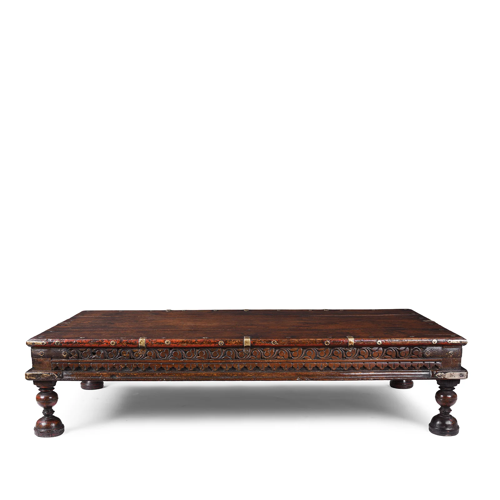 Small Teak Takhat From Gujarat -  19th Century - Image 9